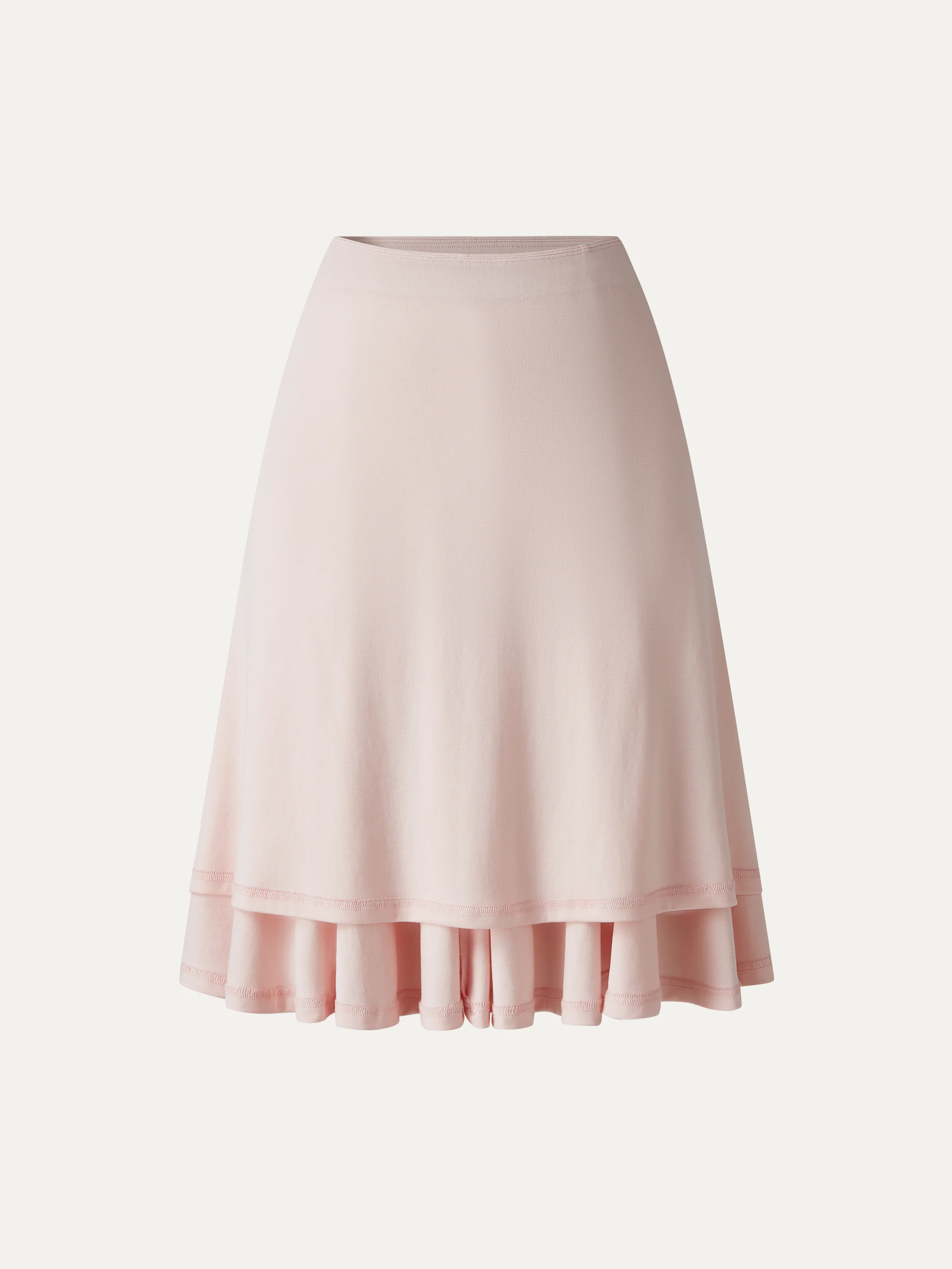2Pcs Set Banded Hem Bra Top & Knee-Length Skirt - Image 9