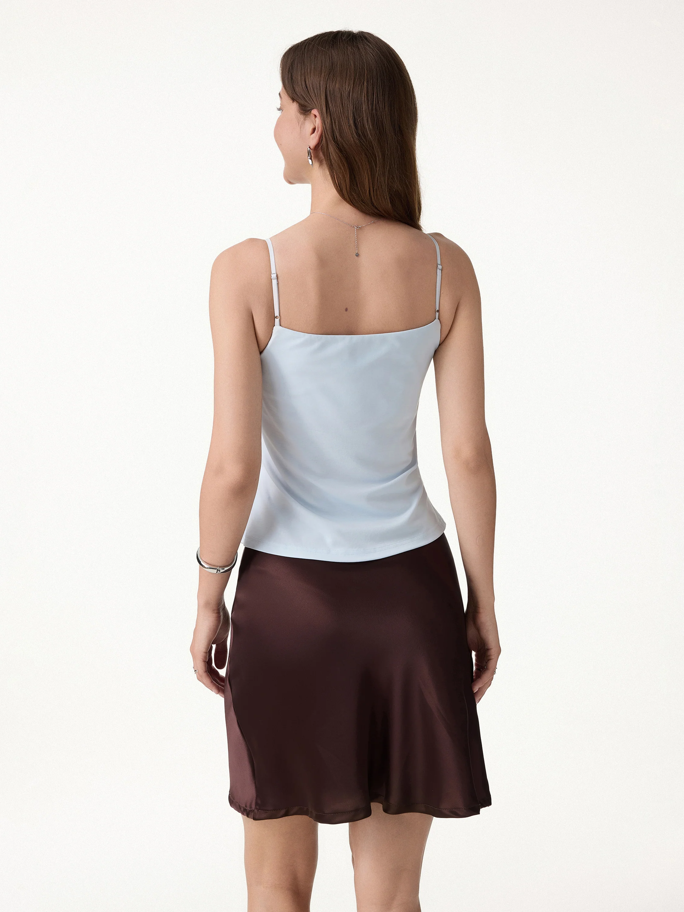 Ponte Pleated Spaghetti Brami - Image 4
