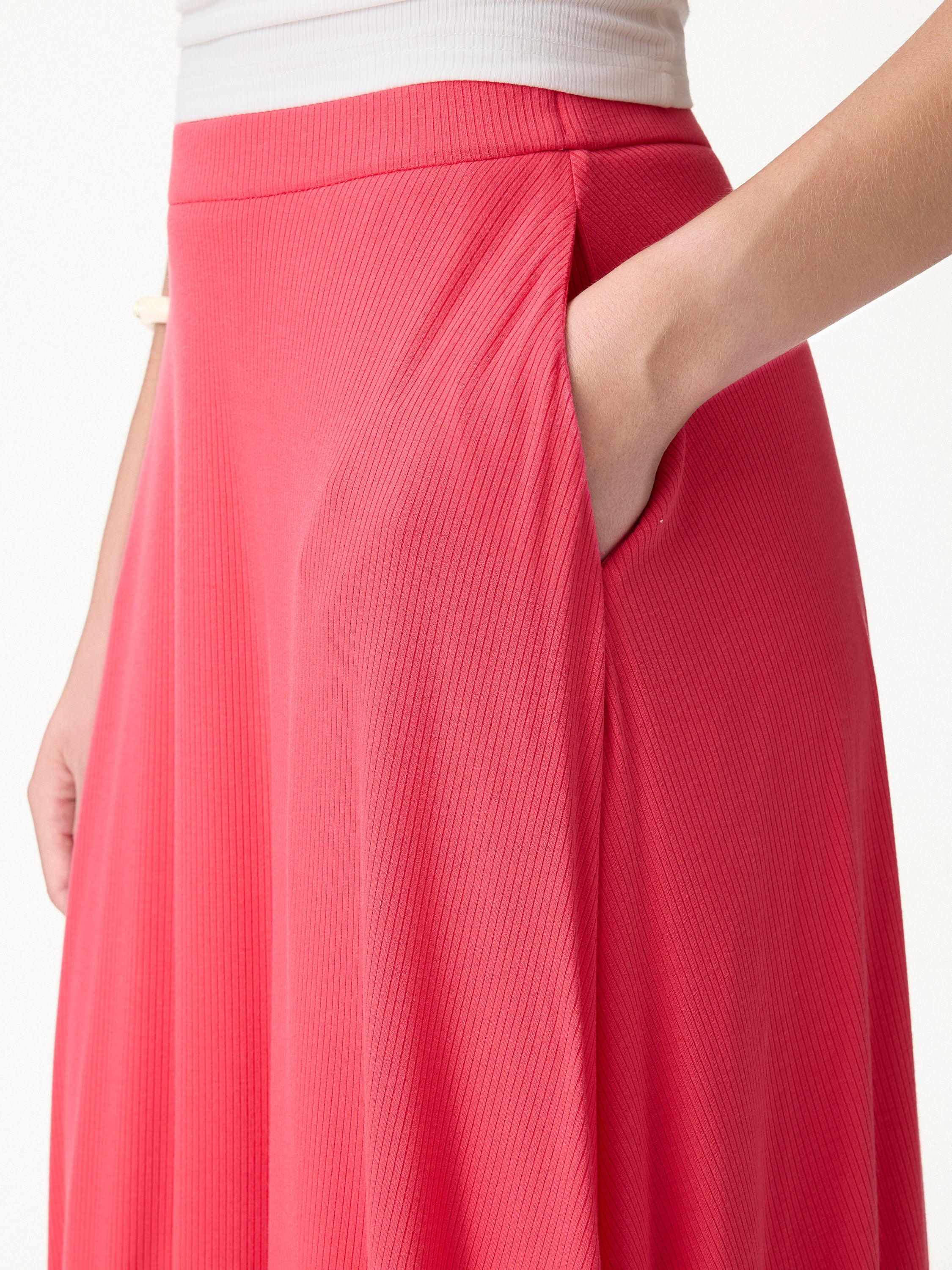 CoolTouch Midi Circle Flare Skirt with Pockets - Image 5