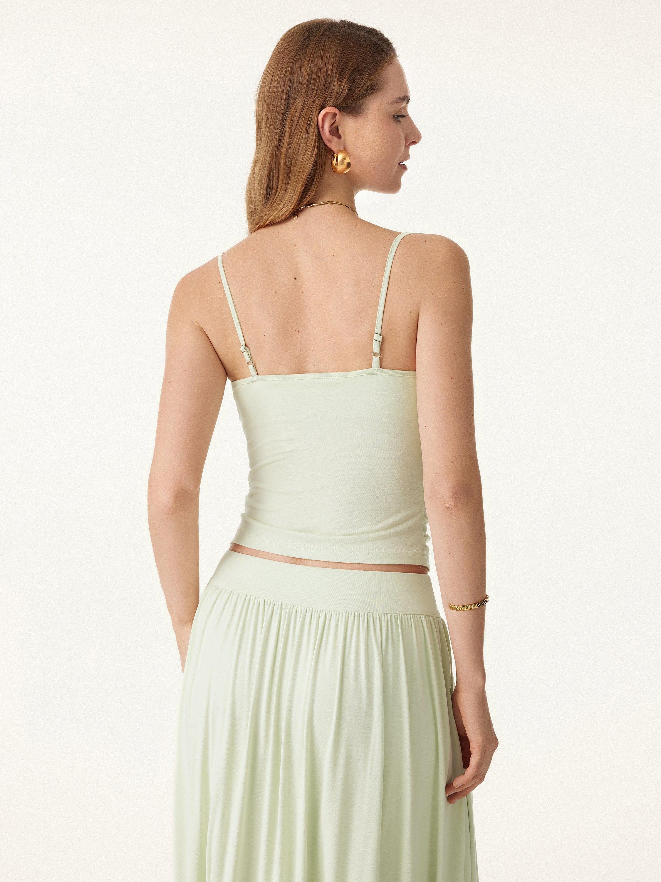 Adjustable Spaghetti Straps New Airy Bra Tank - Image 2