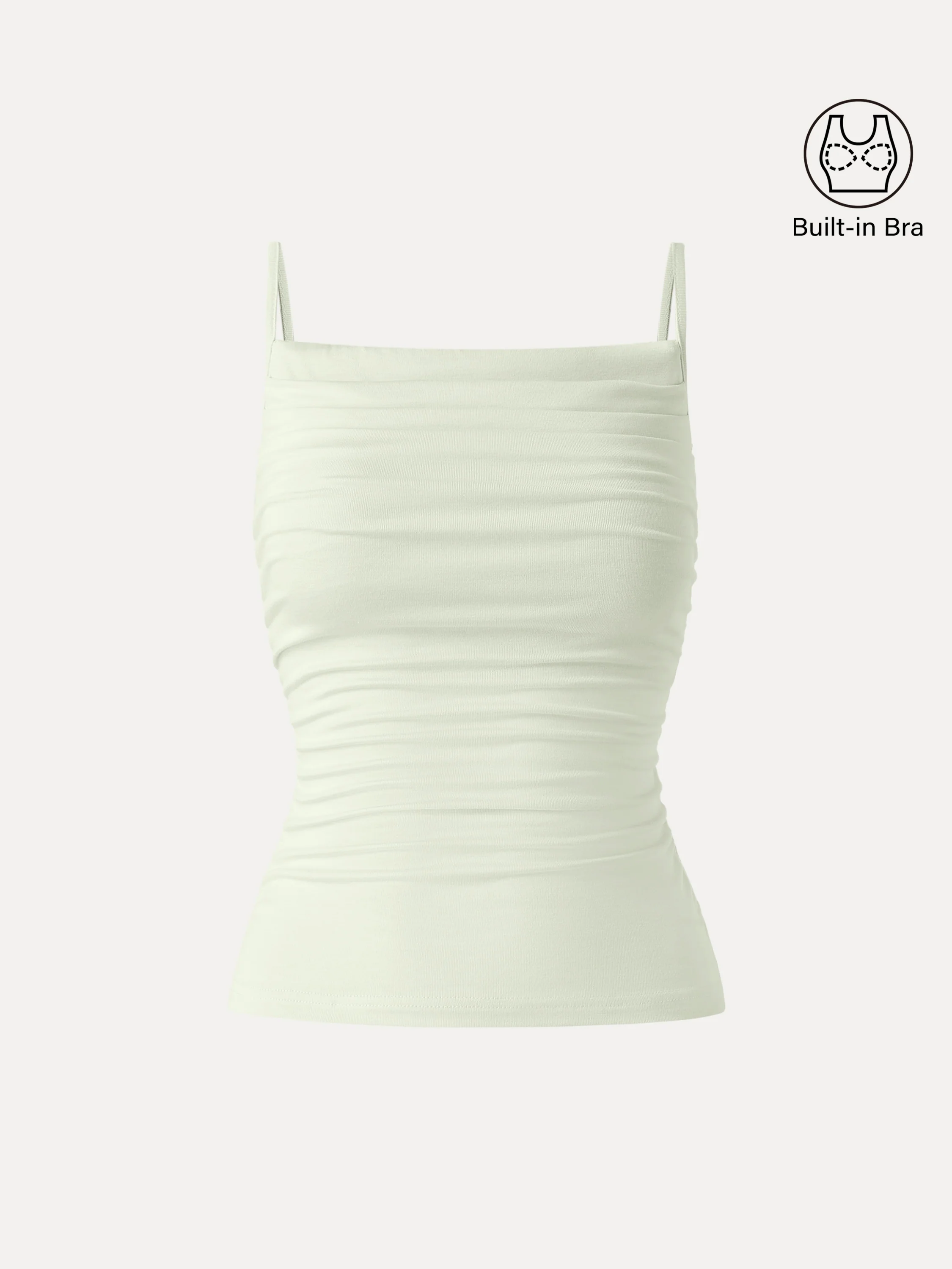 Adjustable Spaghetti Straps New Airy Bra Tank - Image 7