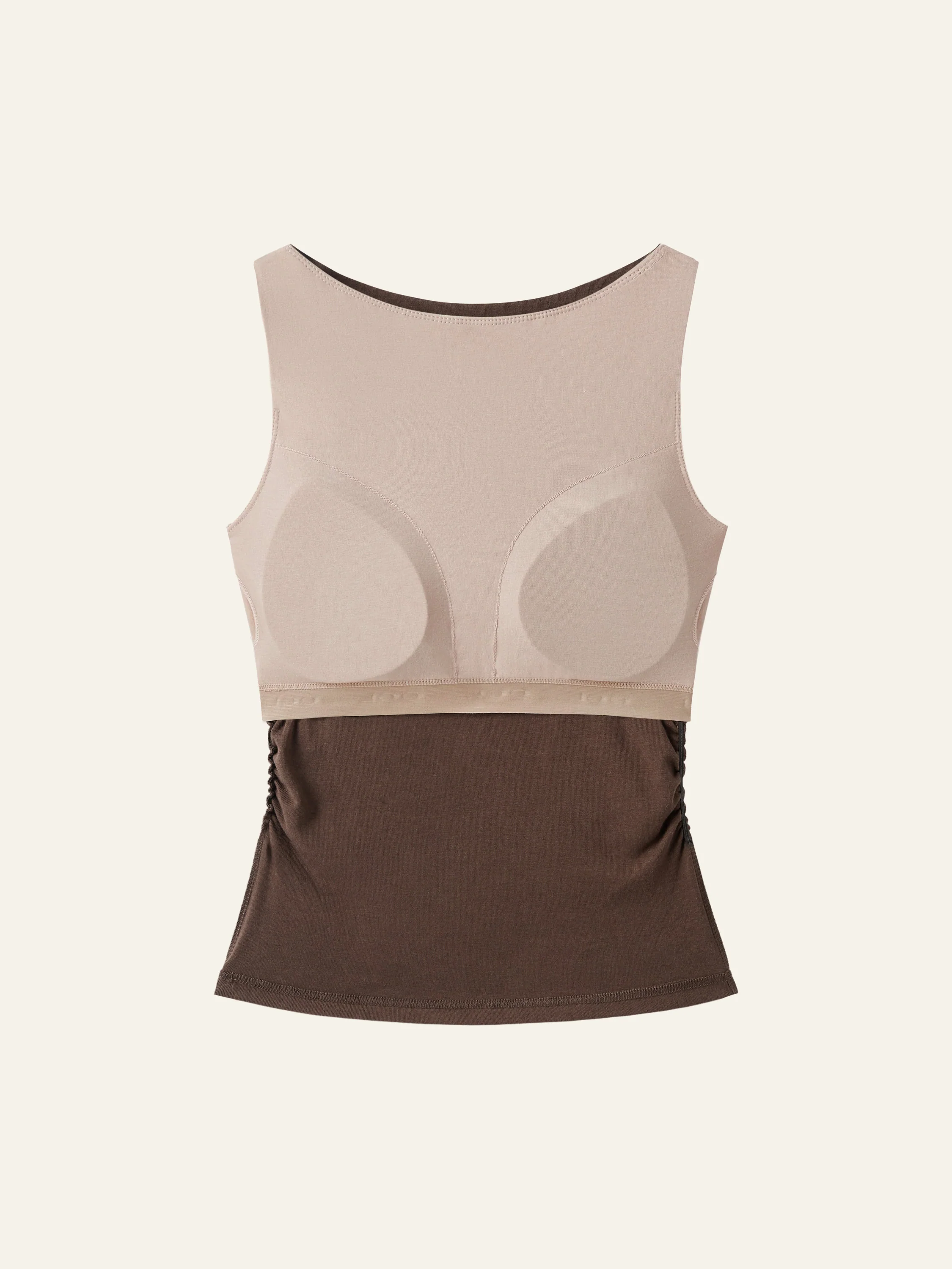 Boat Neck Bra Tank Top - Image 5