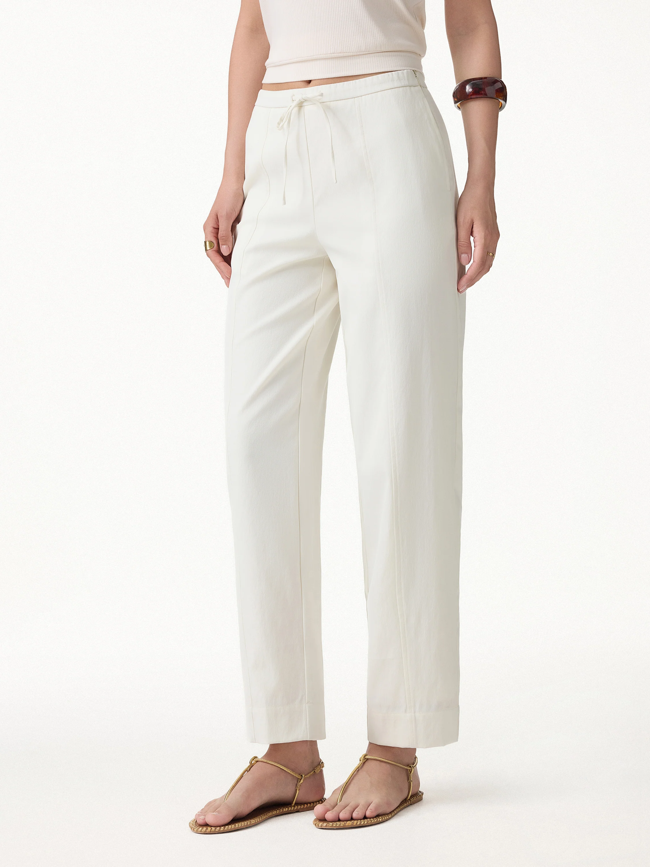 Breathable Linen-Like Summer Travel Pants - Image 3