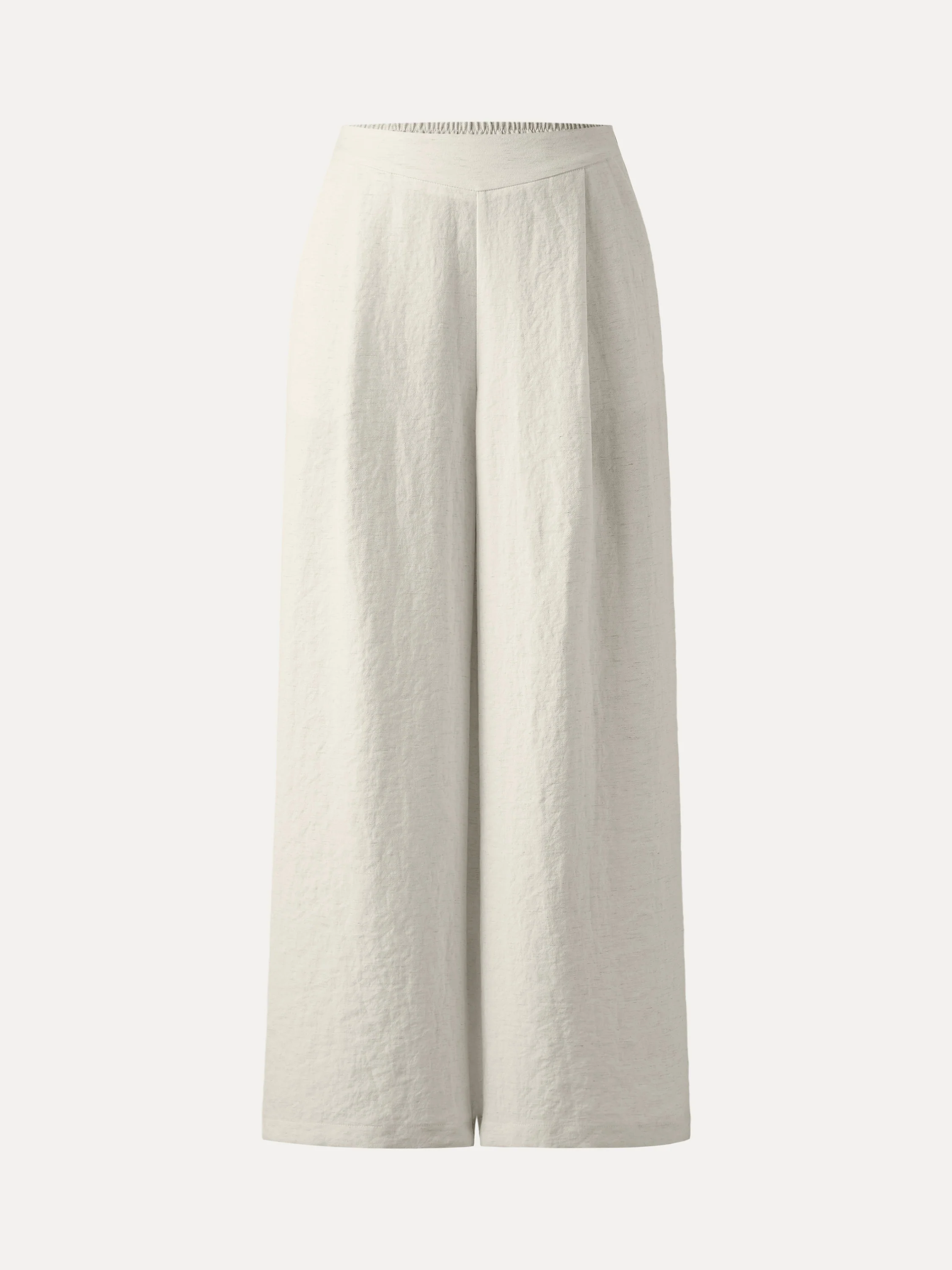 Breezy Linen Mid Rise Wide Leg Pant with Pockets - Image 7
