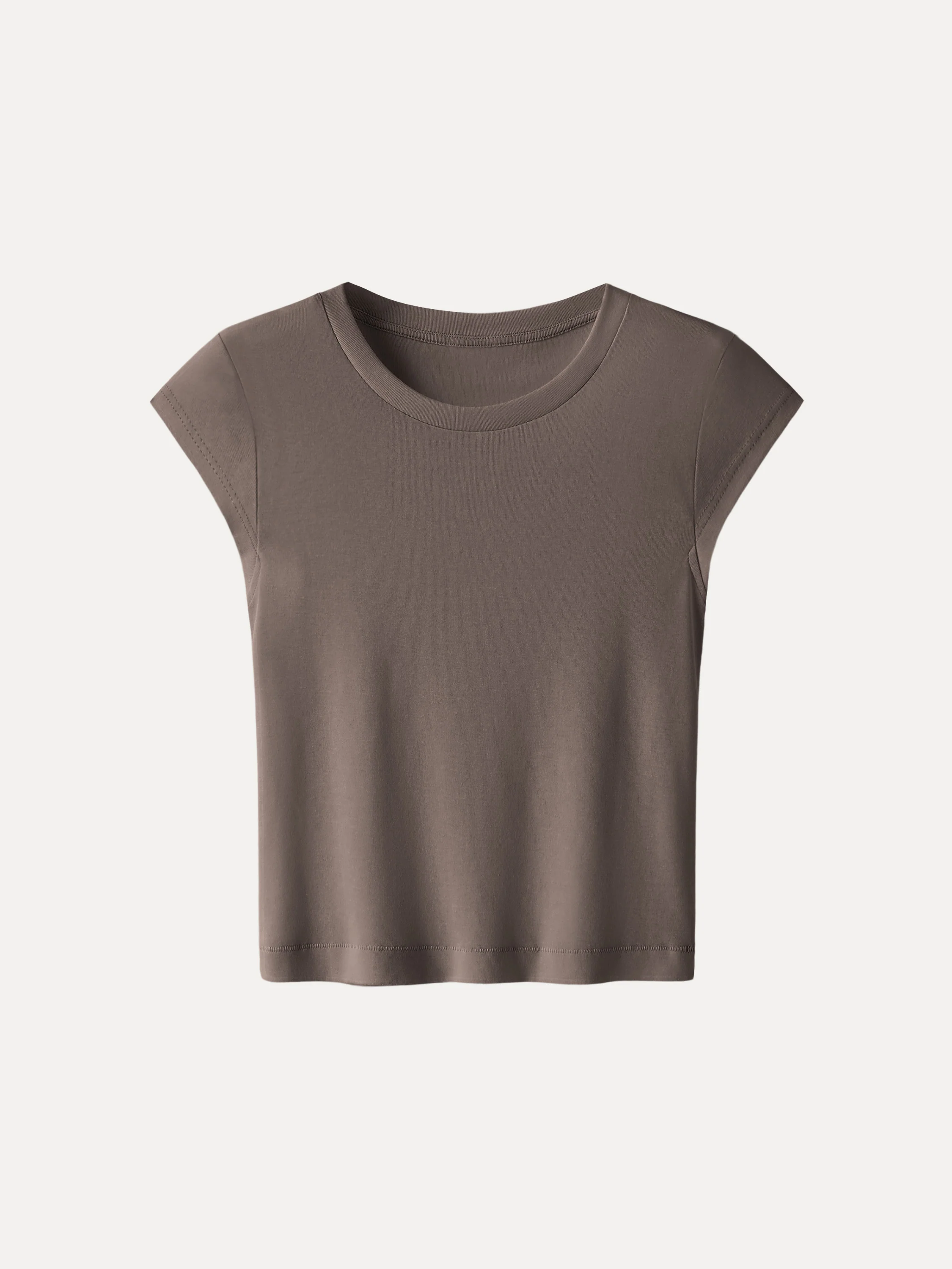 Cotton-Linen Blend Cooling Essential Summer Tee - Image 8
