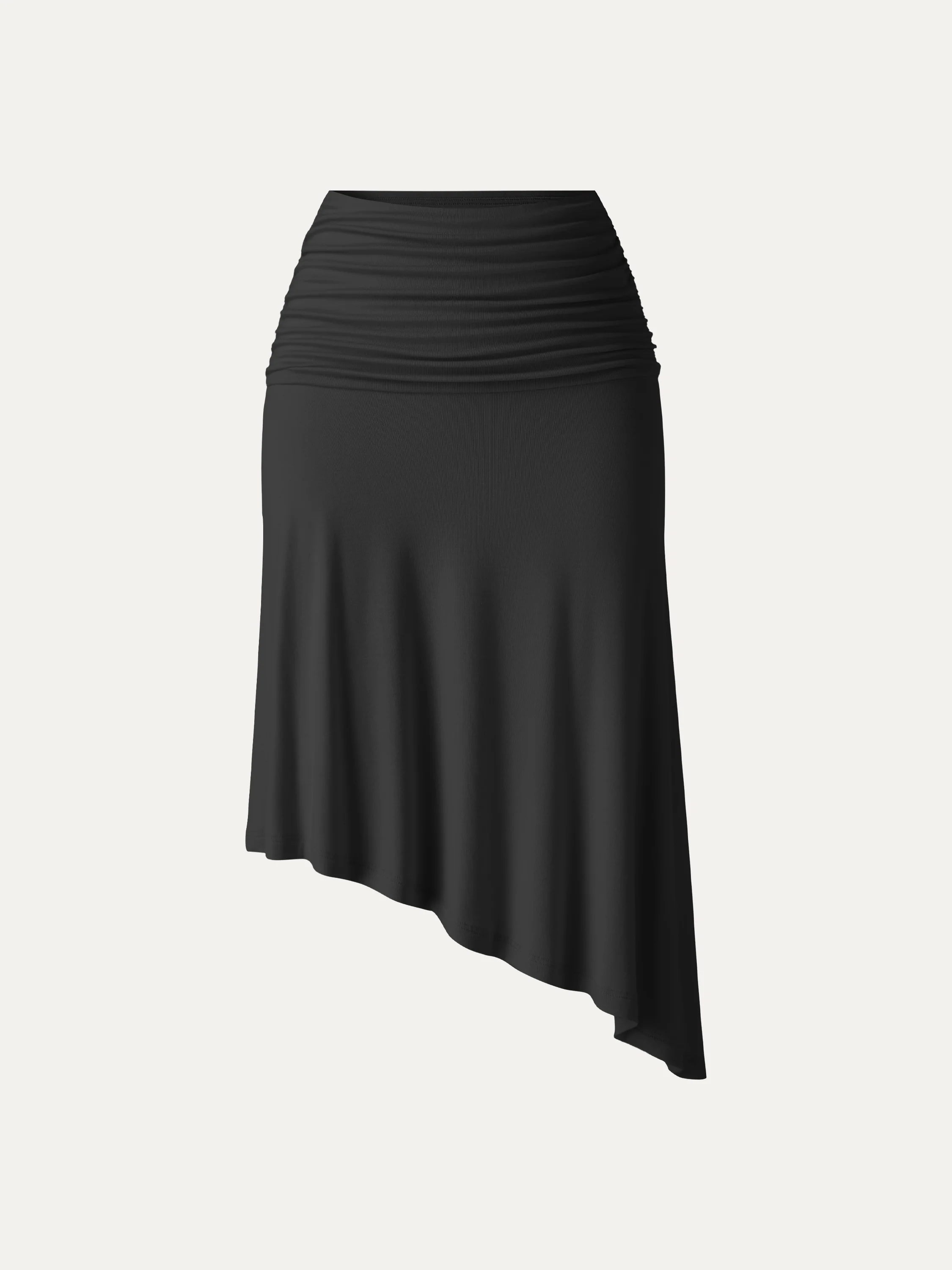 CoolTouch Asymmetrical Ruched Skirt - Image 8