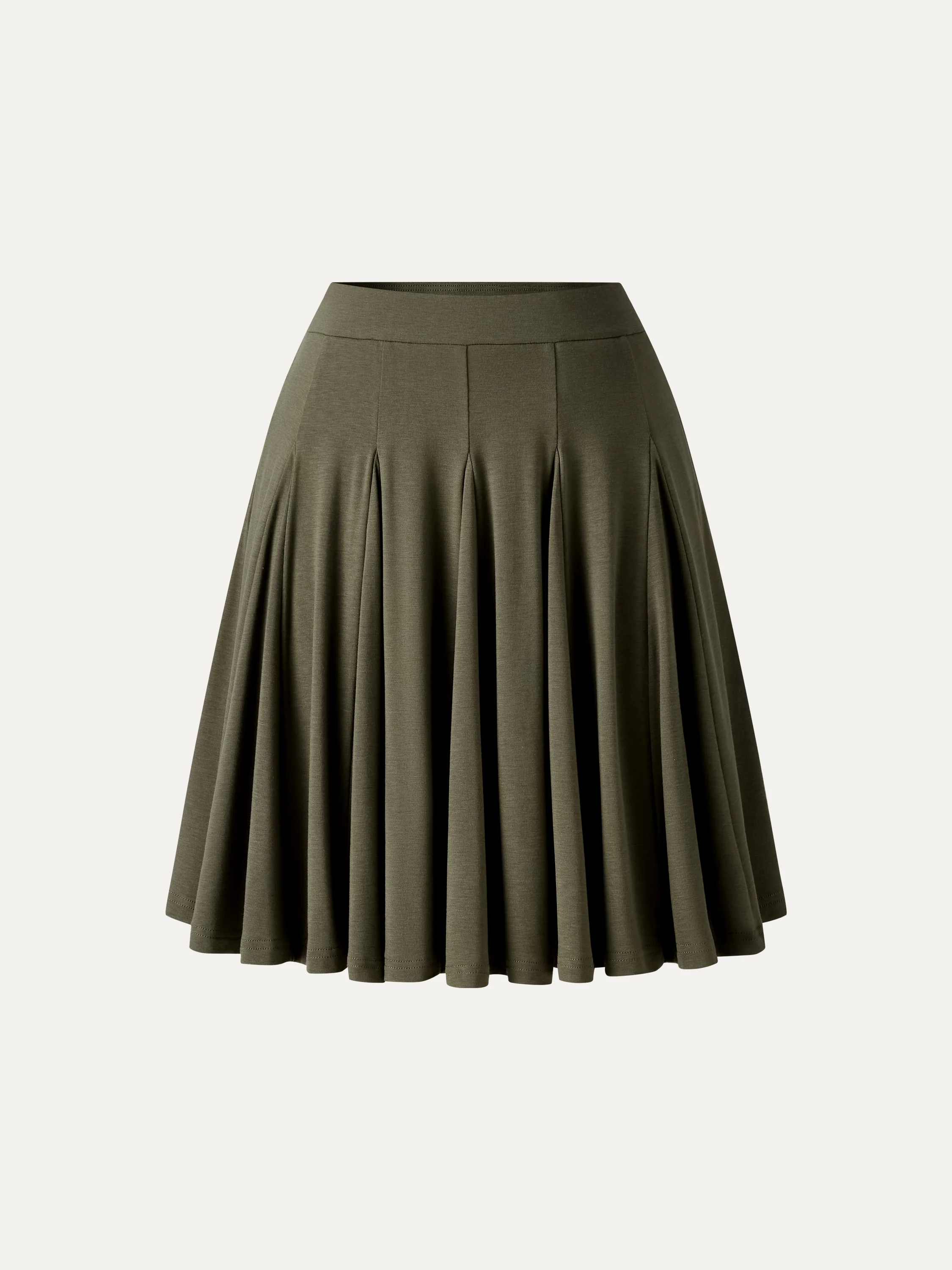 CoolTouch Godet Hem Knee-Length Flare Skirt - Image 8