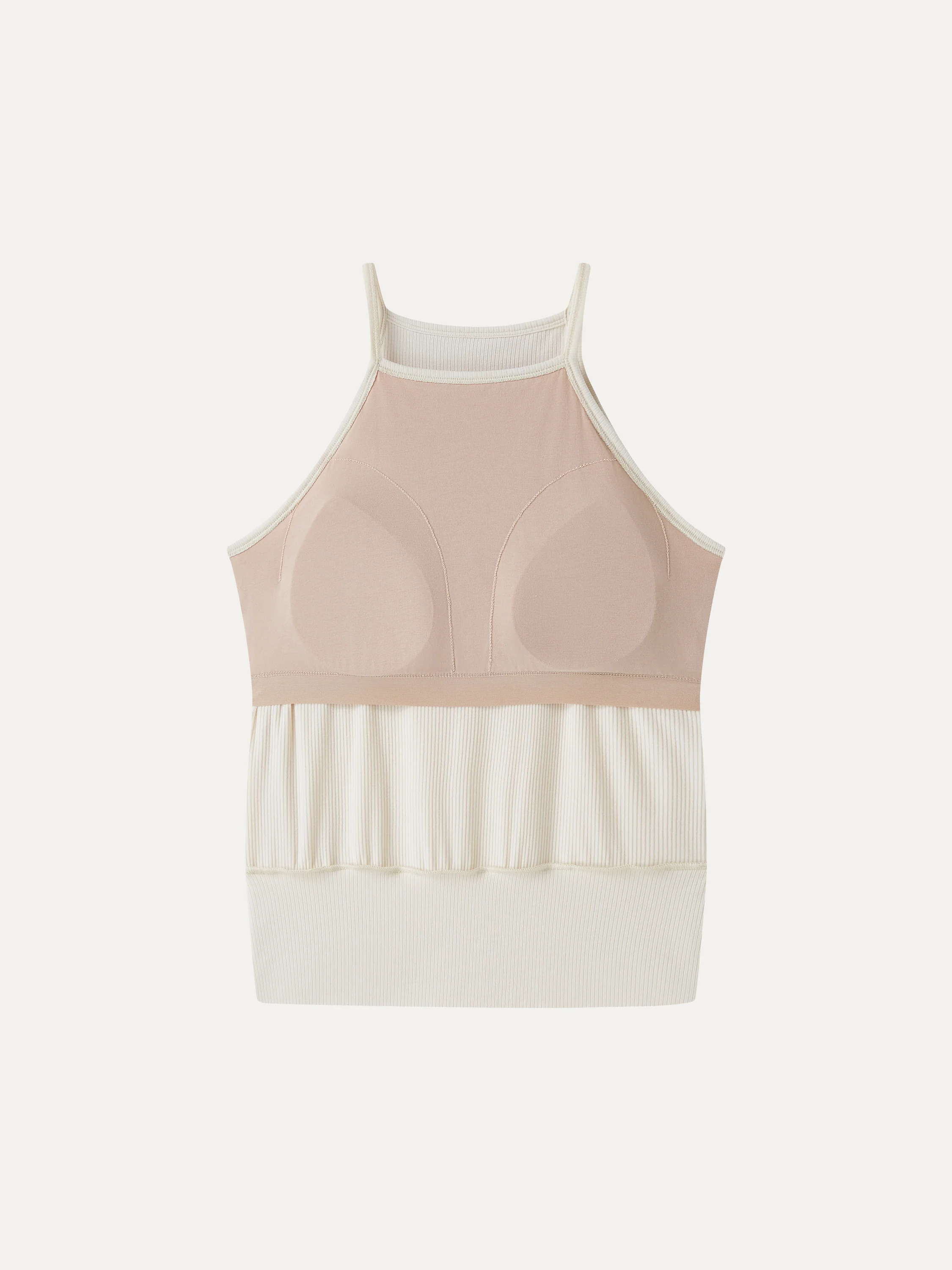 CoolTouch High Square Neck Banded Hem Bra Top - Image 7