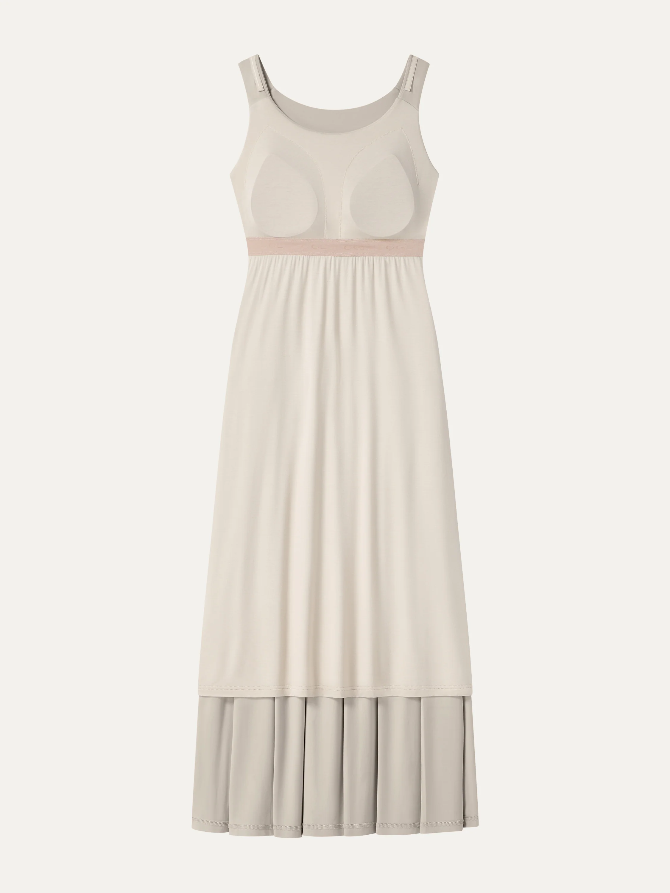 CoolTouch Multi-Wear Pleated Midi Bra Dress - Image 5