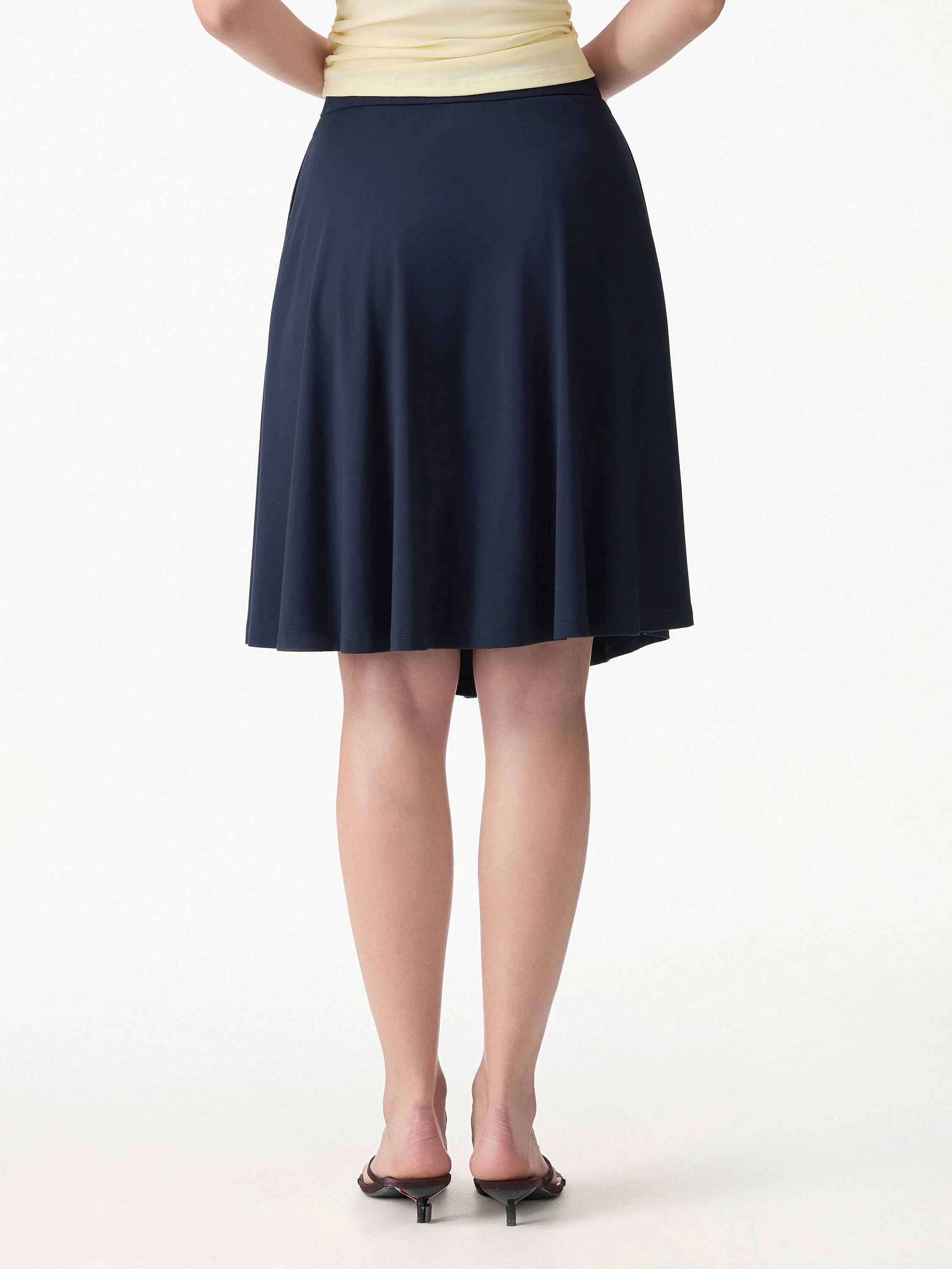CoolTouch Ponte Circle Skirt with Pockets - Image 4
