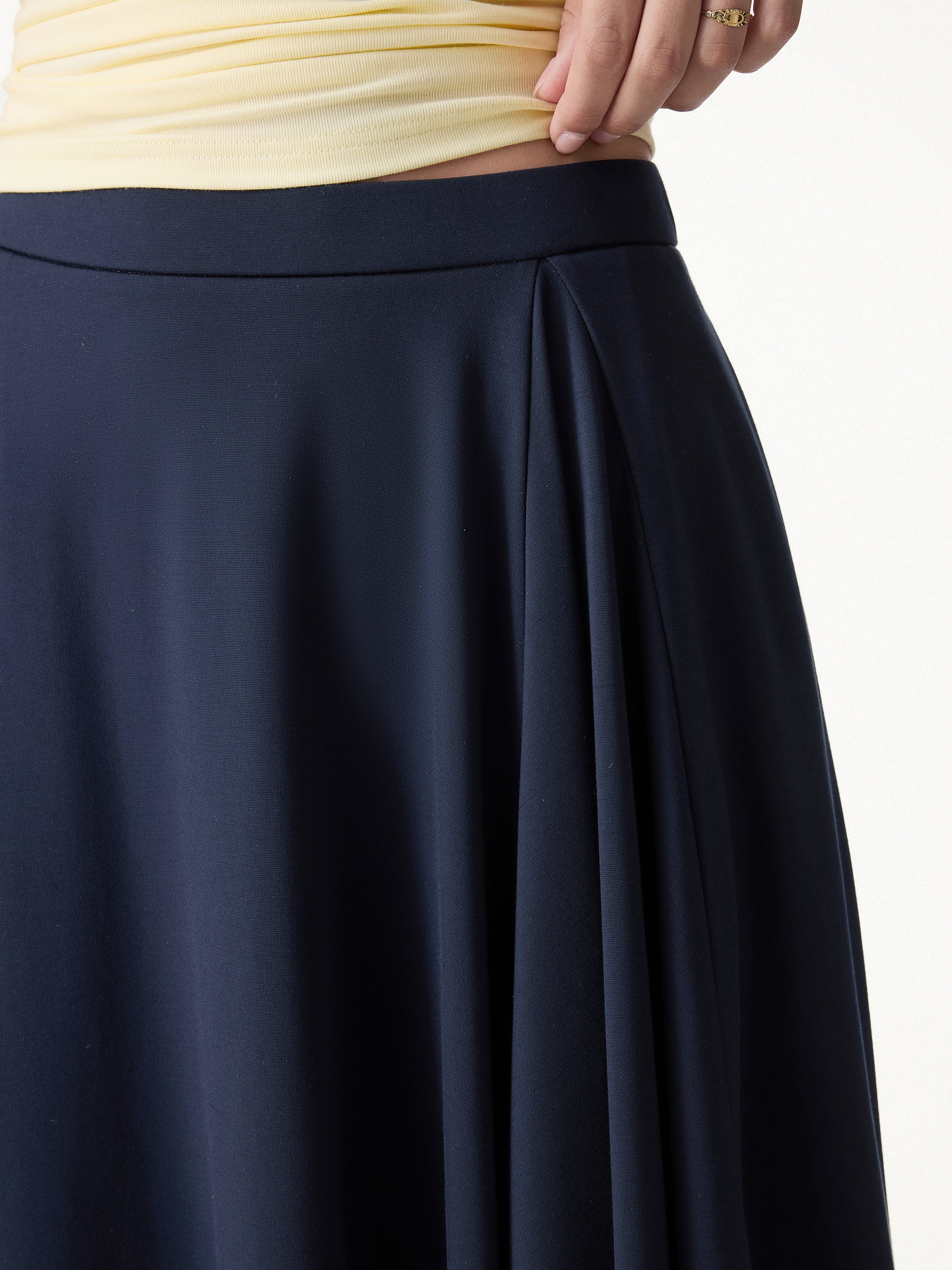 CoolTouch Ponte Circle Skirt with Pockets - Image 5