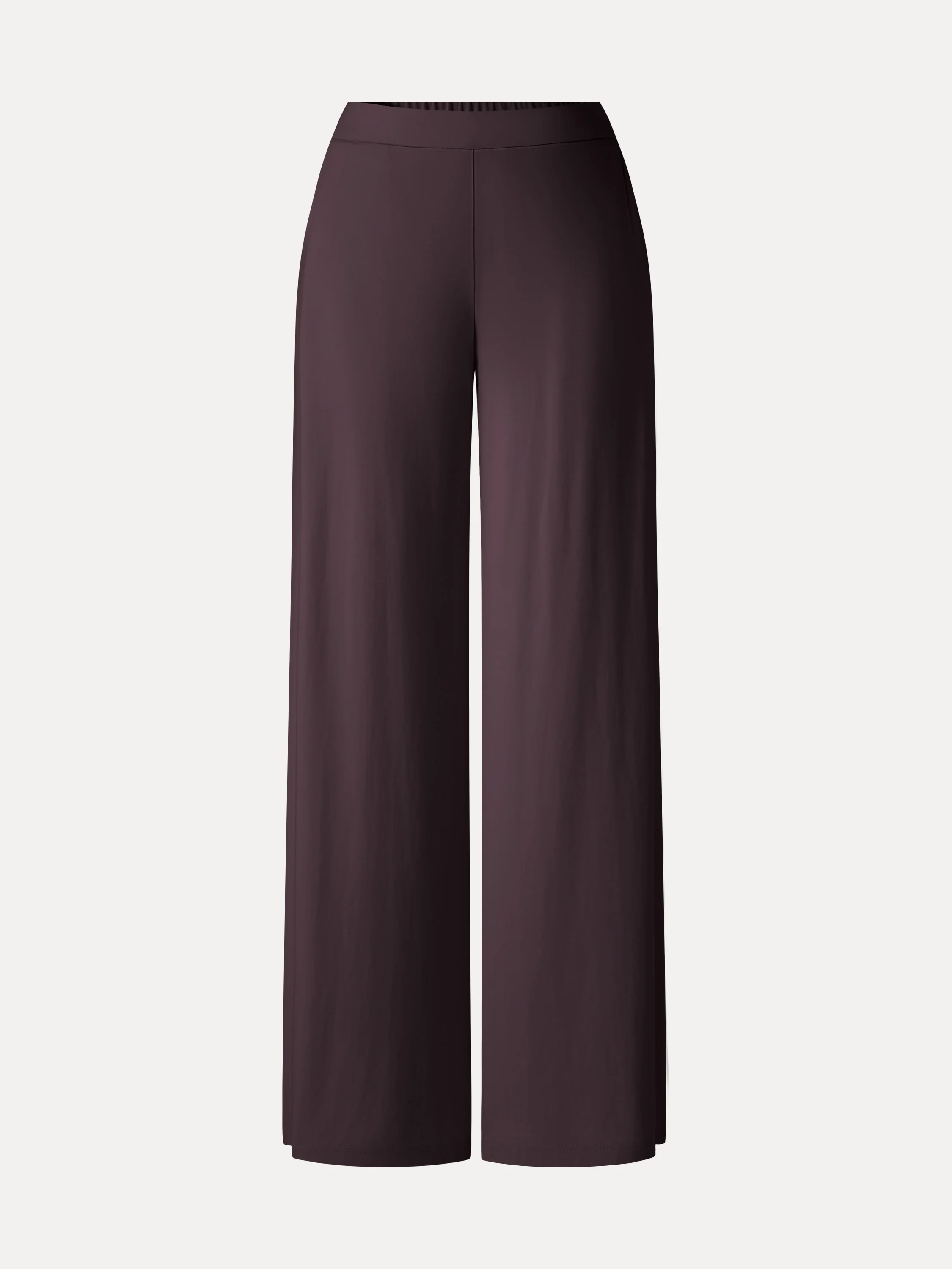 CoolTouch Ponte Mid Rise Wide Leg Pants with Pockets - Image 11