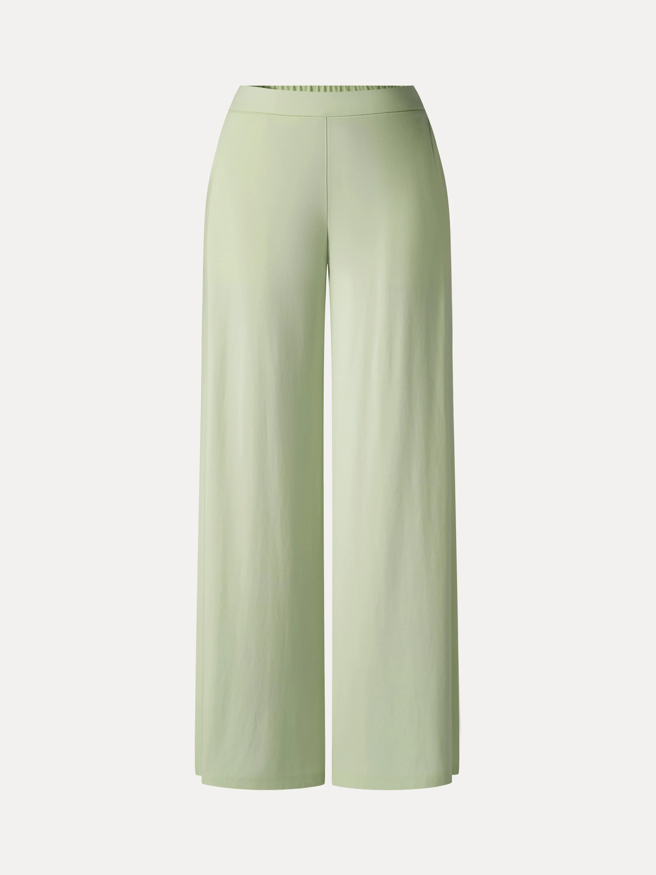 CoolTouch Ponte Mid Rise Wide Leg Pants with Pockets - Image 14