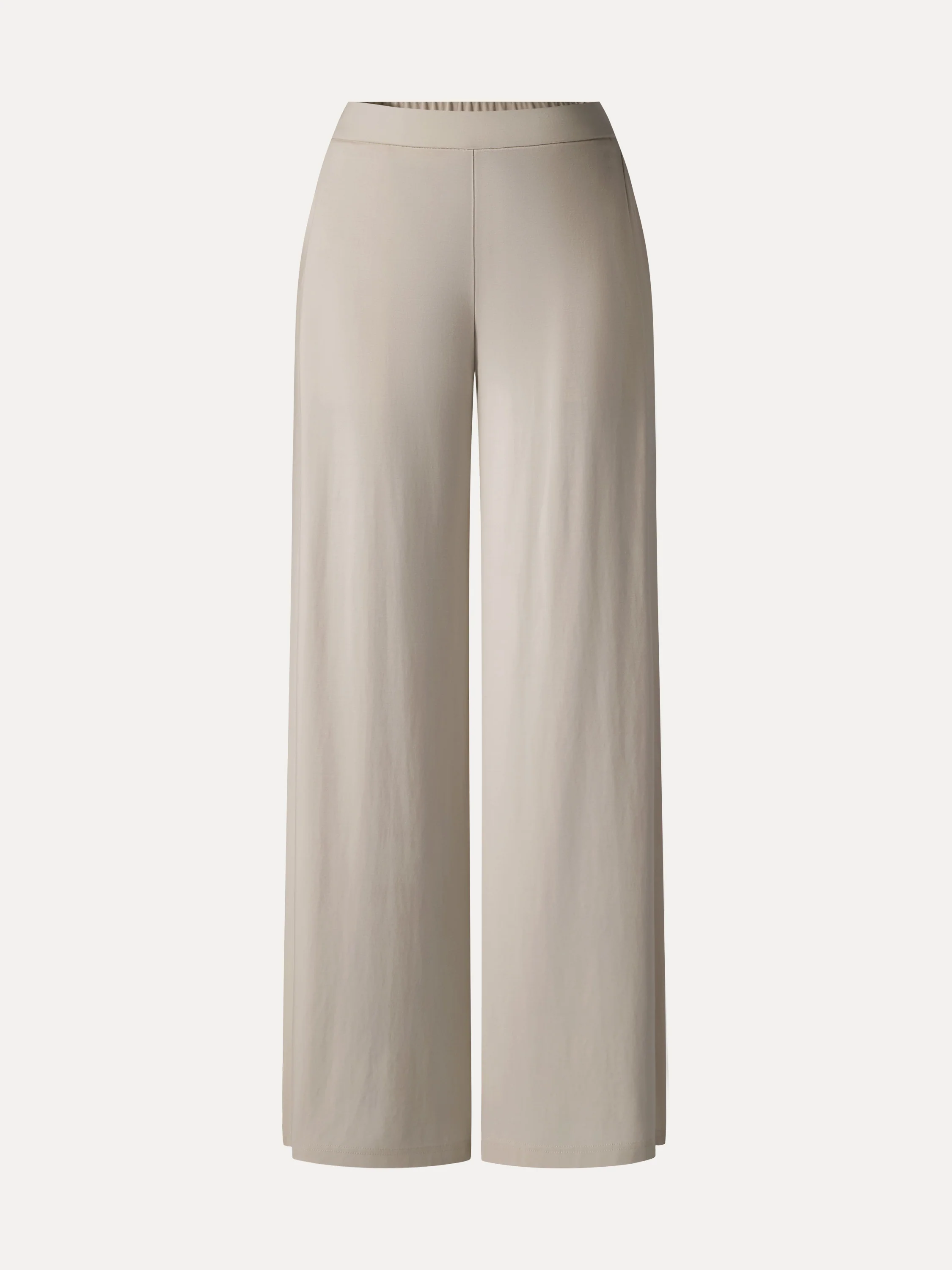 CoolTouch Ponte Mid Rise Wide Leg Pants with Pockets - Image 8