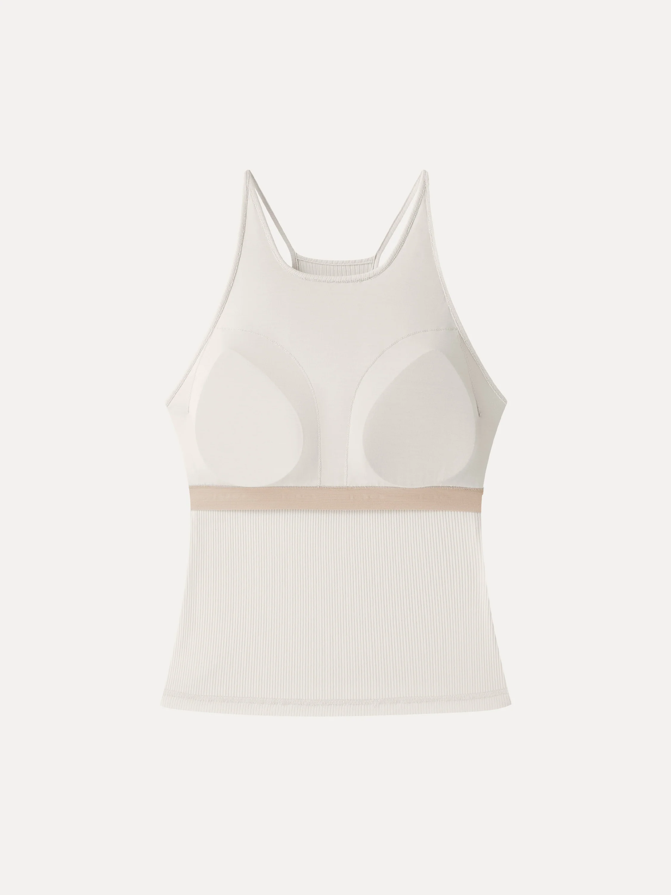 CoolTouch Ribbed Racer Back Bra Tank - Image 6