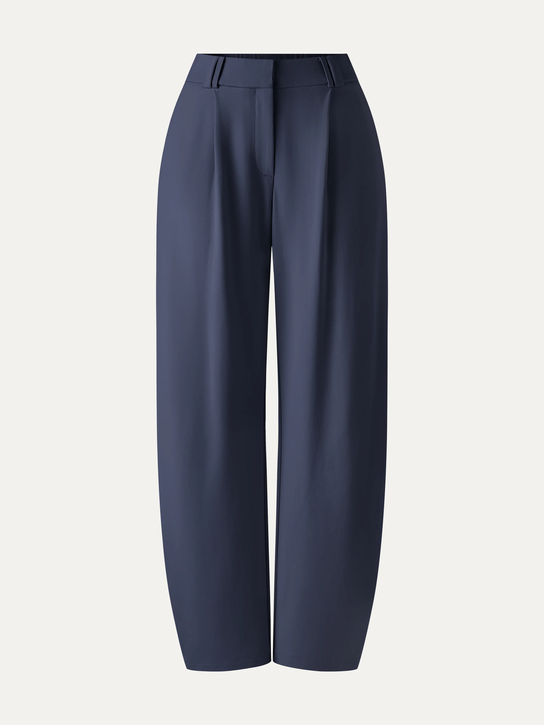CoolTouch Stretch Ponte High Rise Cropped Barrel Pants - Image 10
