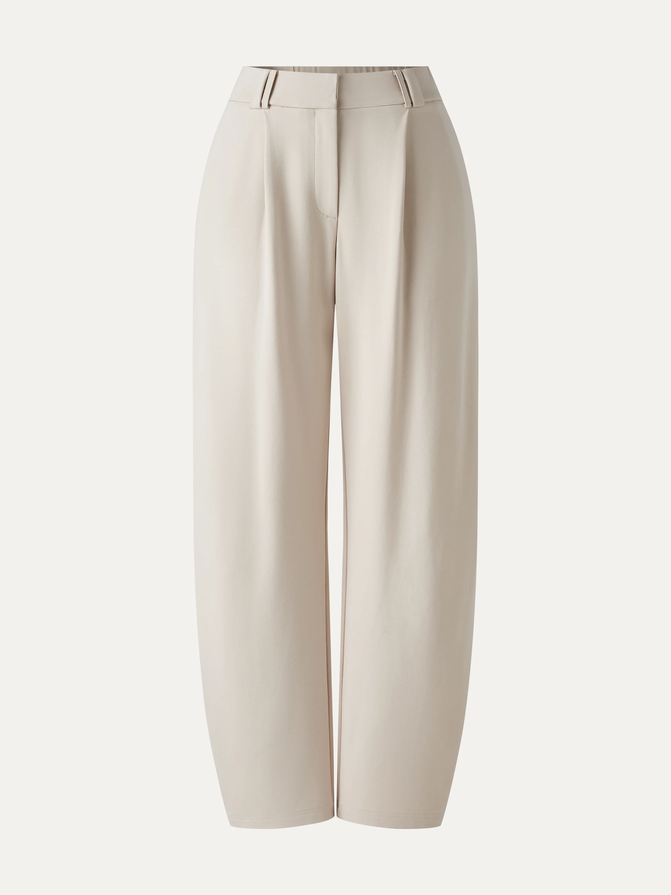 CoolTouch Stretch Ponte High Rise Cropped Barrel Pants - Image 8