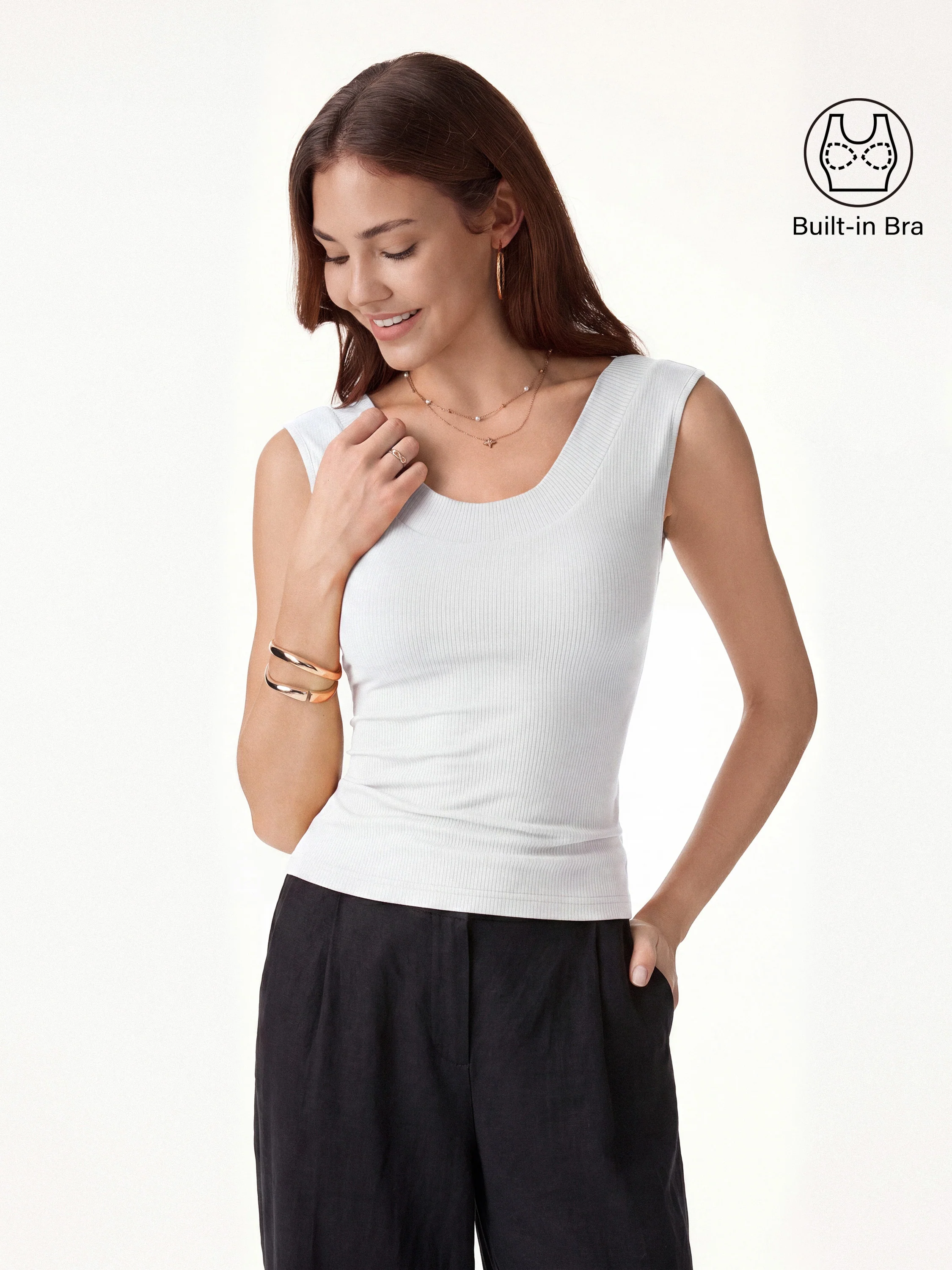 CoolTouch U-Neck Bra Tank - Image 8