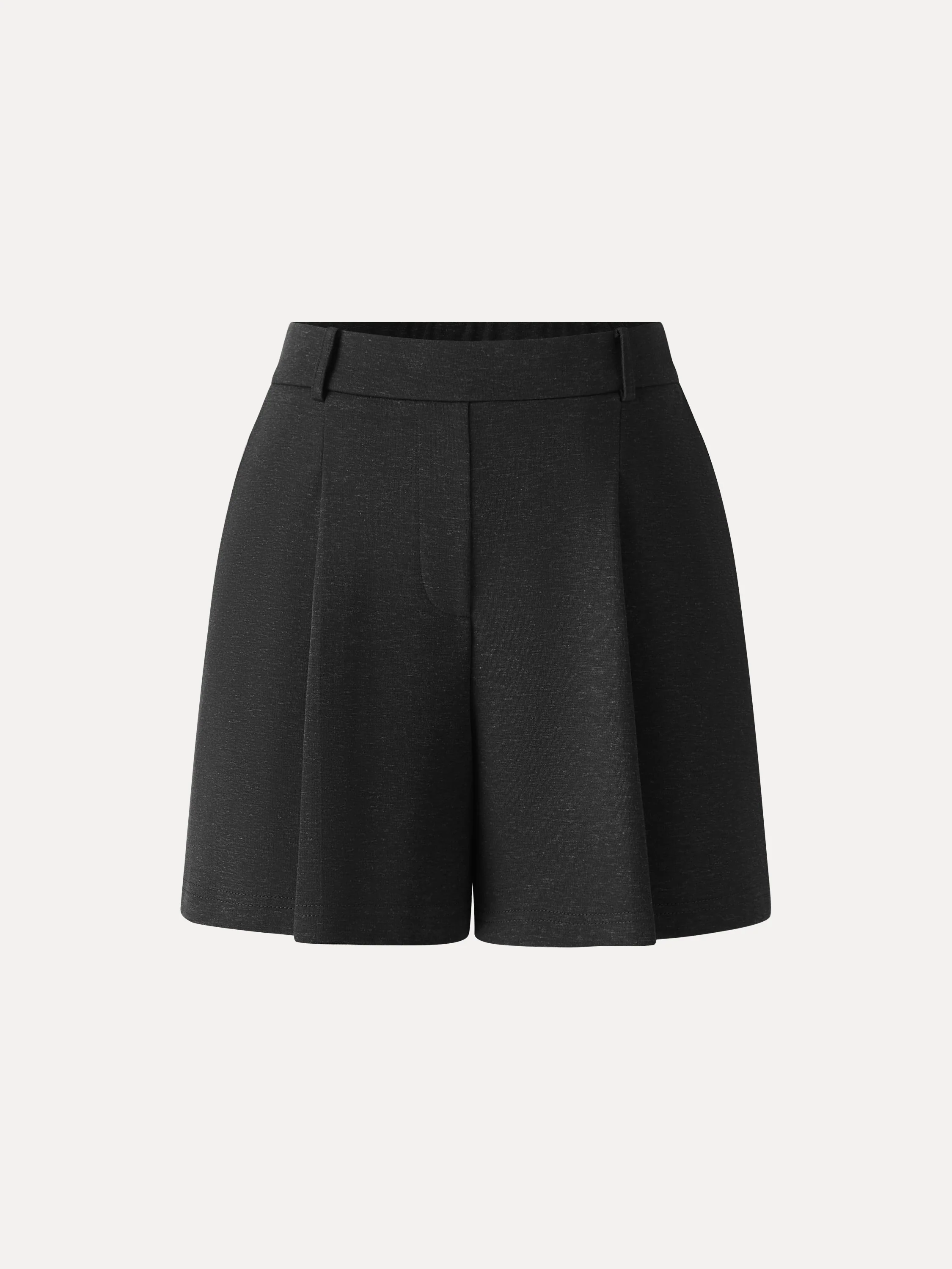 Cotton-Linen Blend Tailored Shorts - Image 7