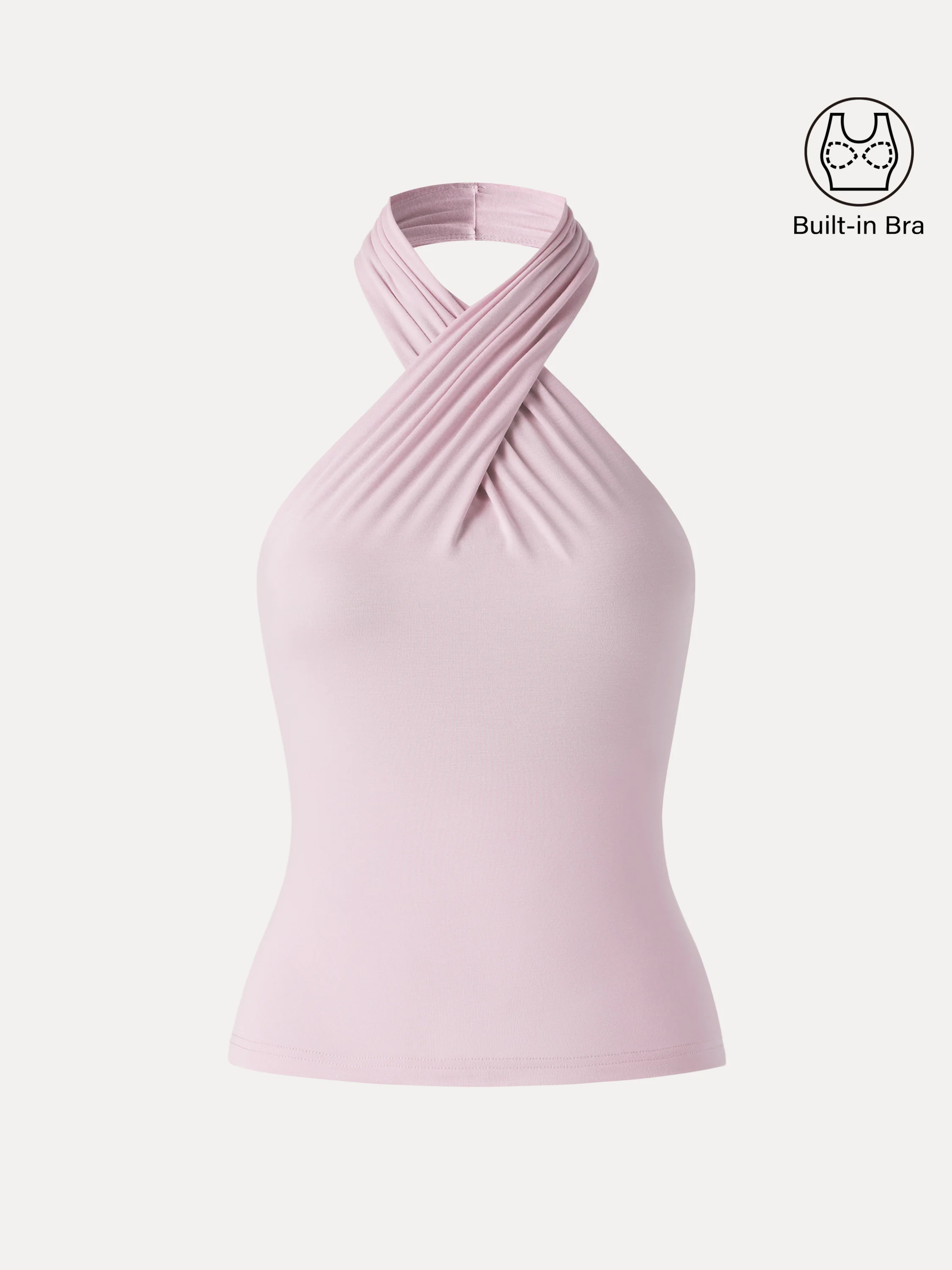 Criss Cross Halter Neck Going-Out Bra Top - Image 11