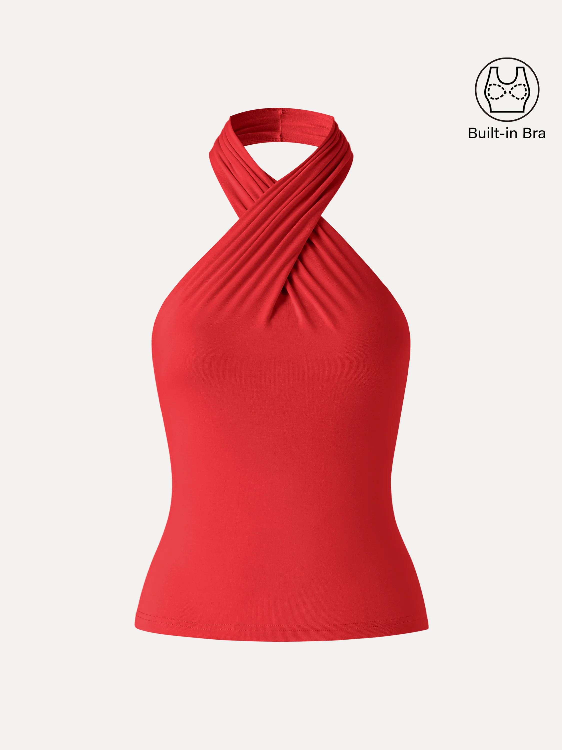 Criss Cross Halter Neck Going-Out Bra Top - Image 17