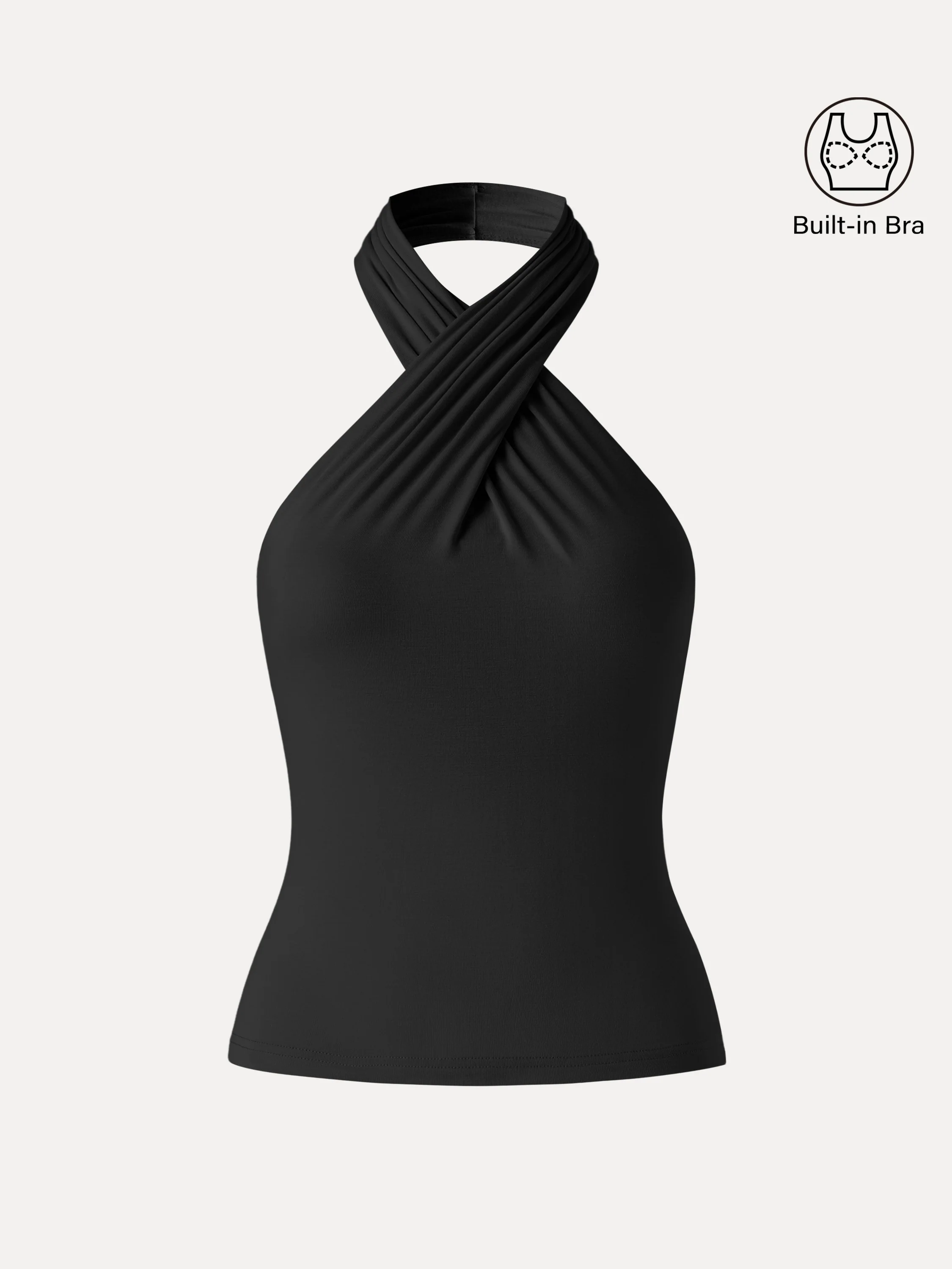 Criss Cross Halter Neck Going-Out Bra Top - Image 18