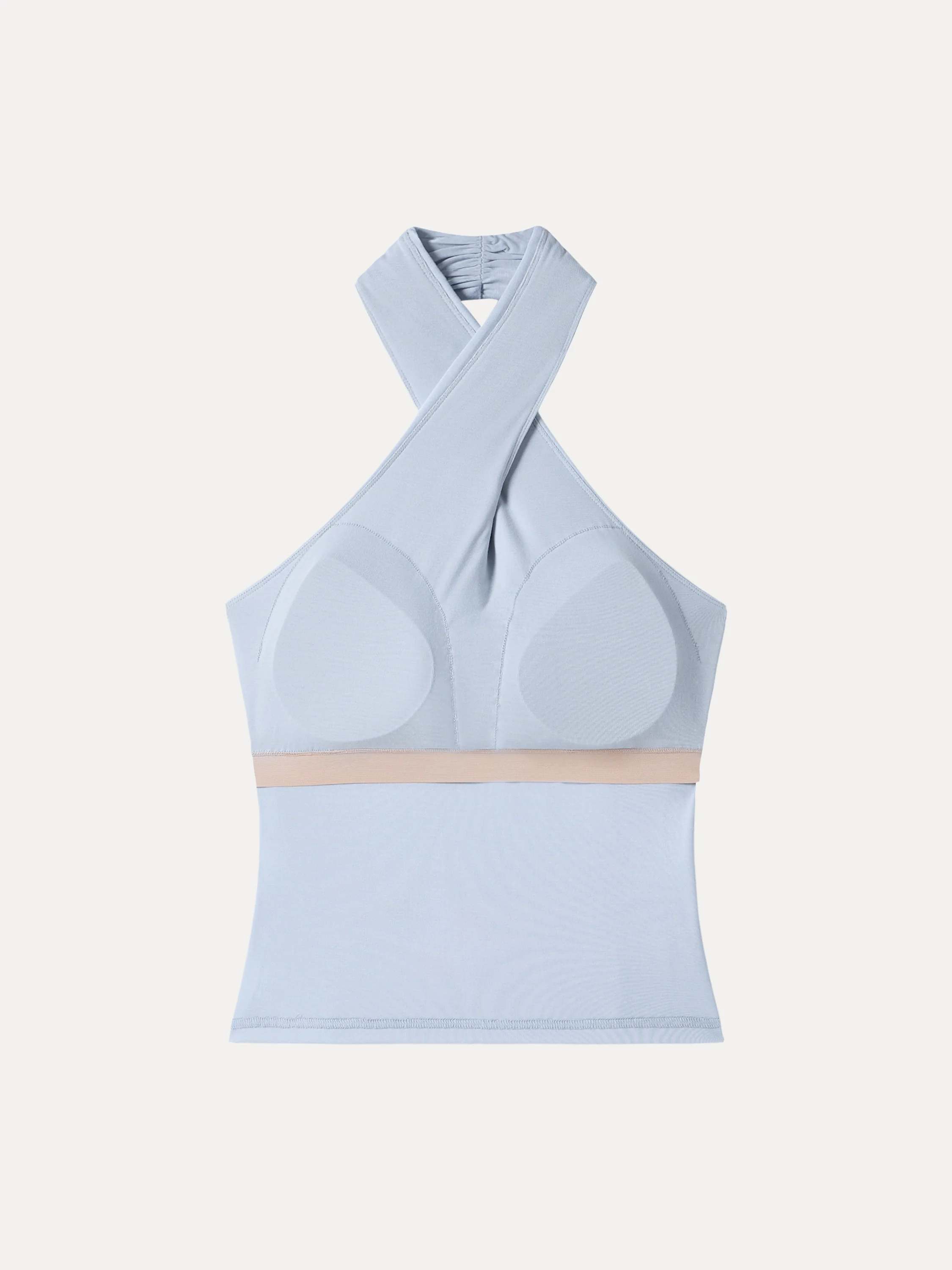 Criss Cross Halter Neck Going-Out Bra Top - Image 6