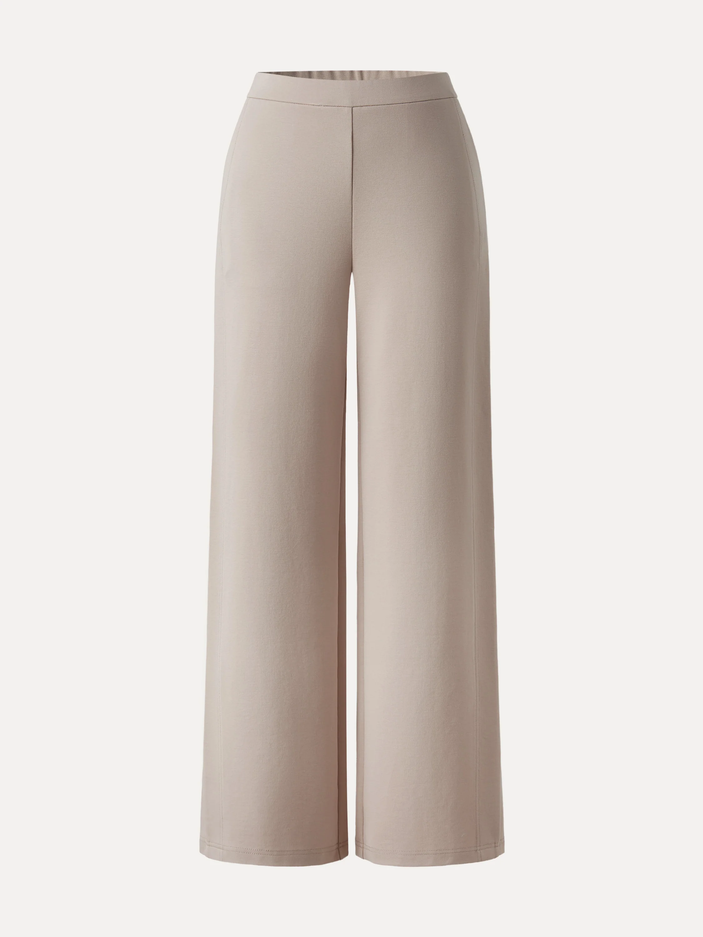 Drapey Mid Rise Wide Leg Pull-on Pant with Pockets - Image 7