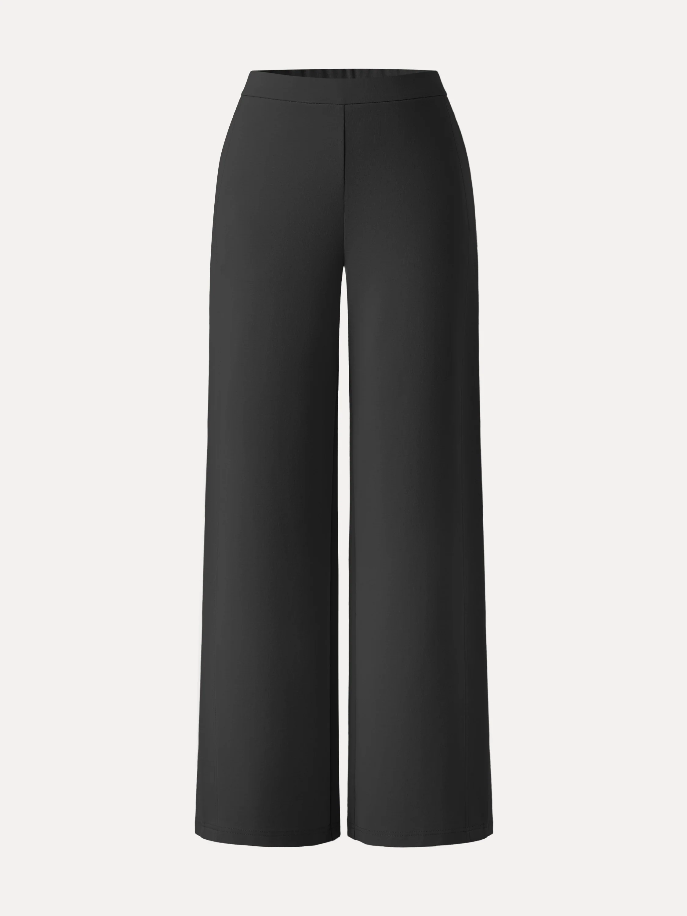 Drapey Mid Rise Wide Leg Pull-on Pant with Pockets - Image 8