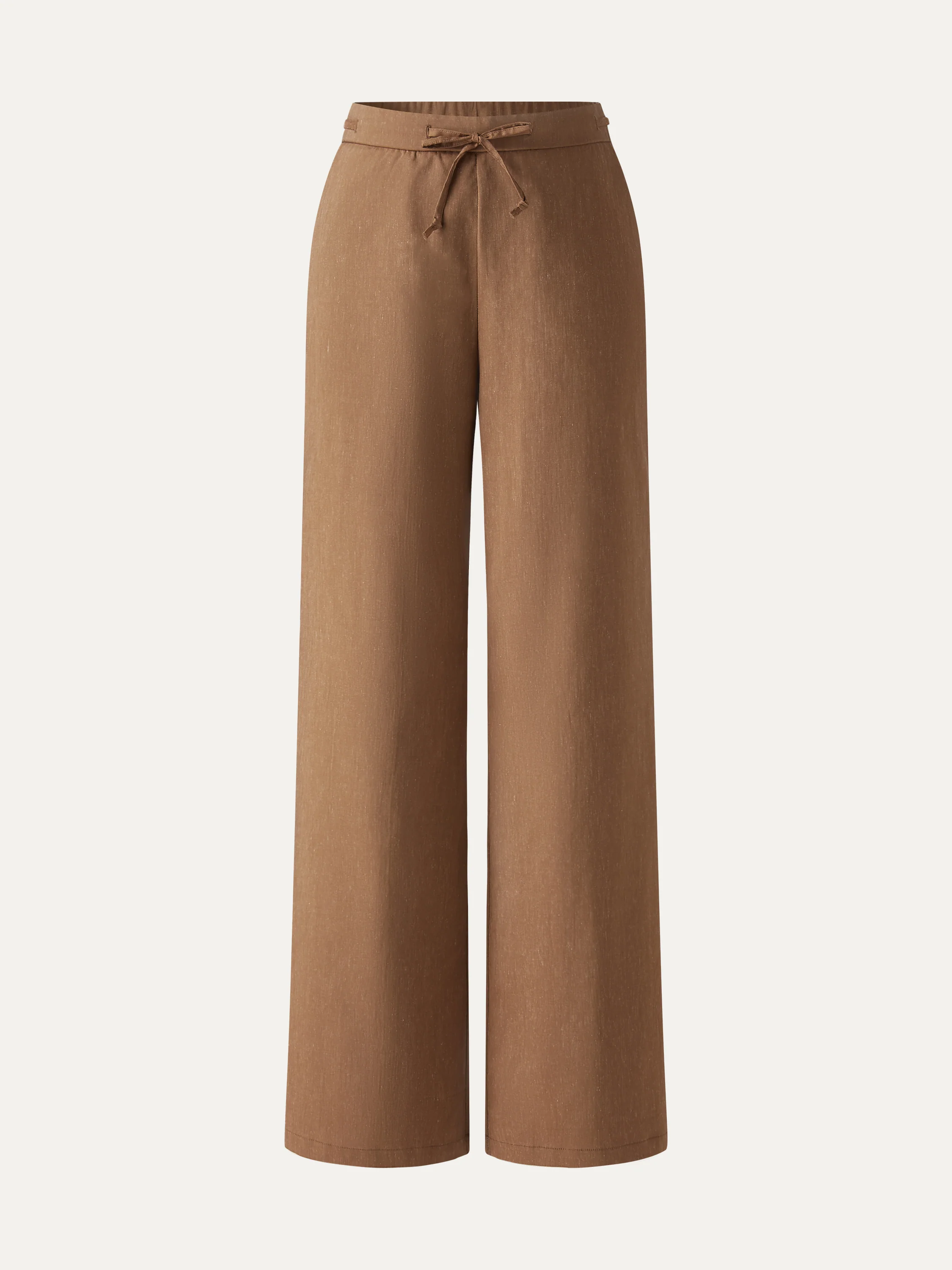 Drawstring Wide Leg Pant with Pockets - Image 8