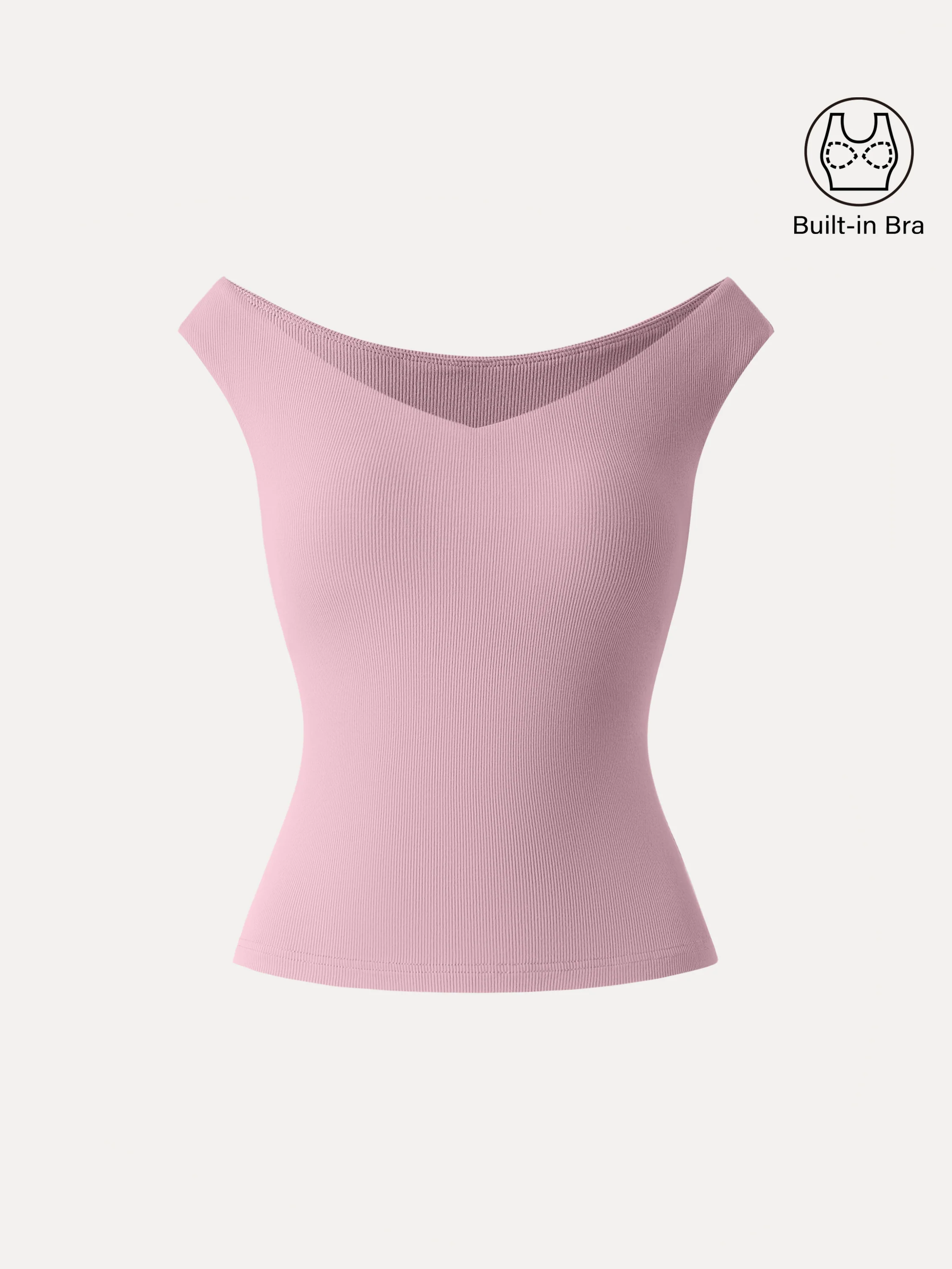 Essential V-neck New Airy Bra Top - Image 10