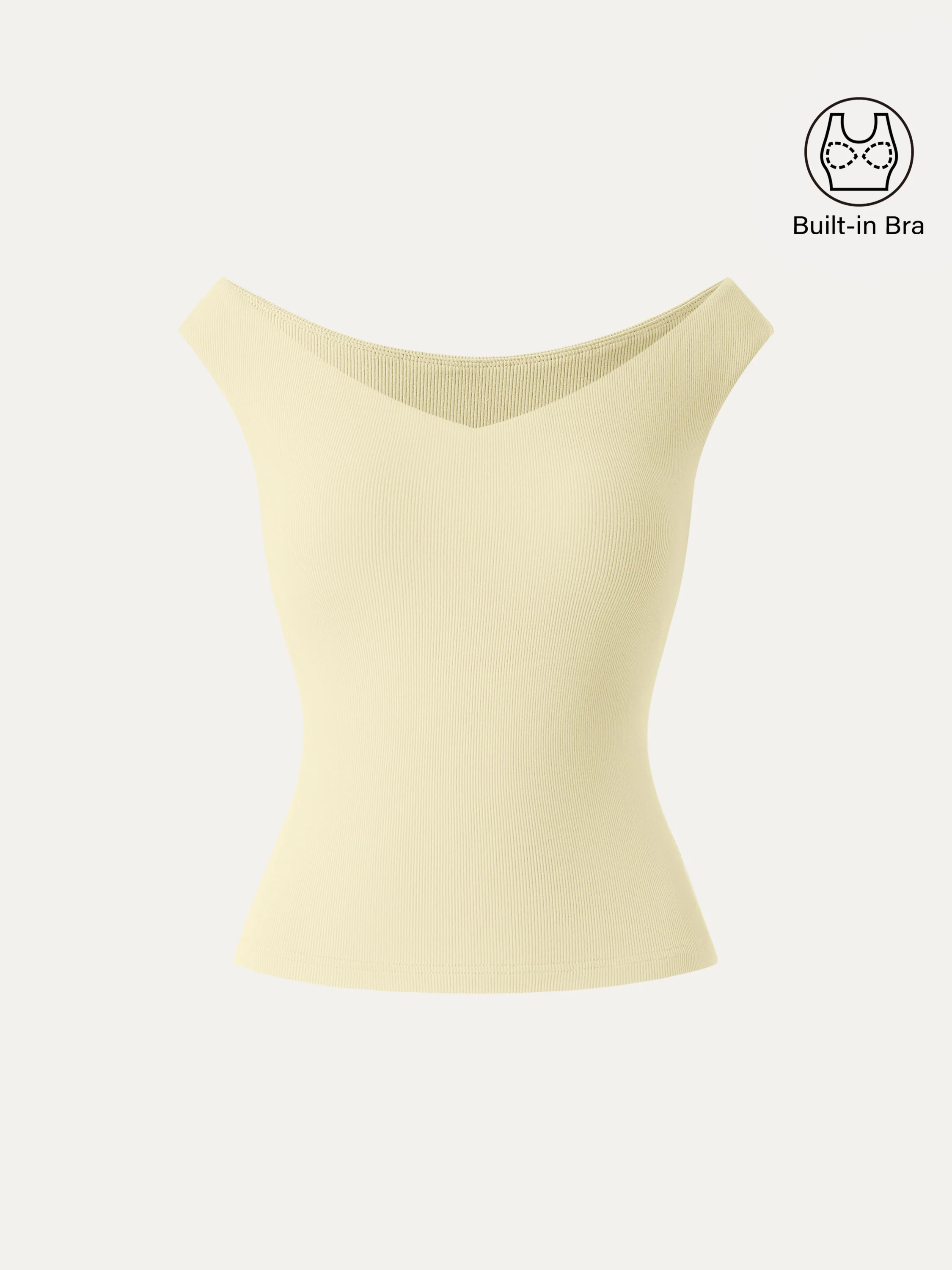 Essential V-neck New Airy Bra Top - Image 11