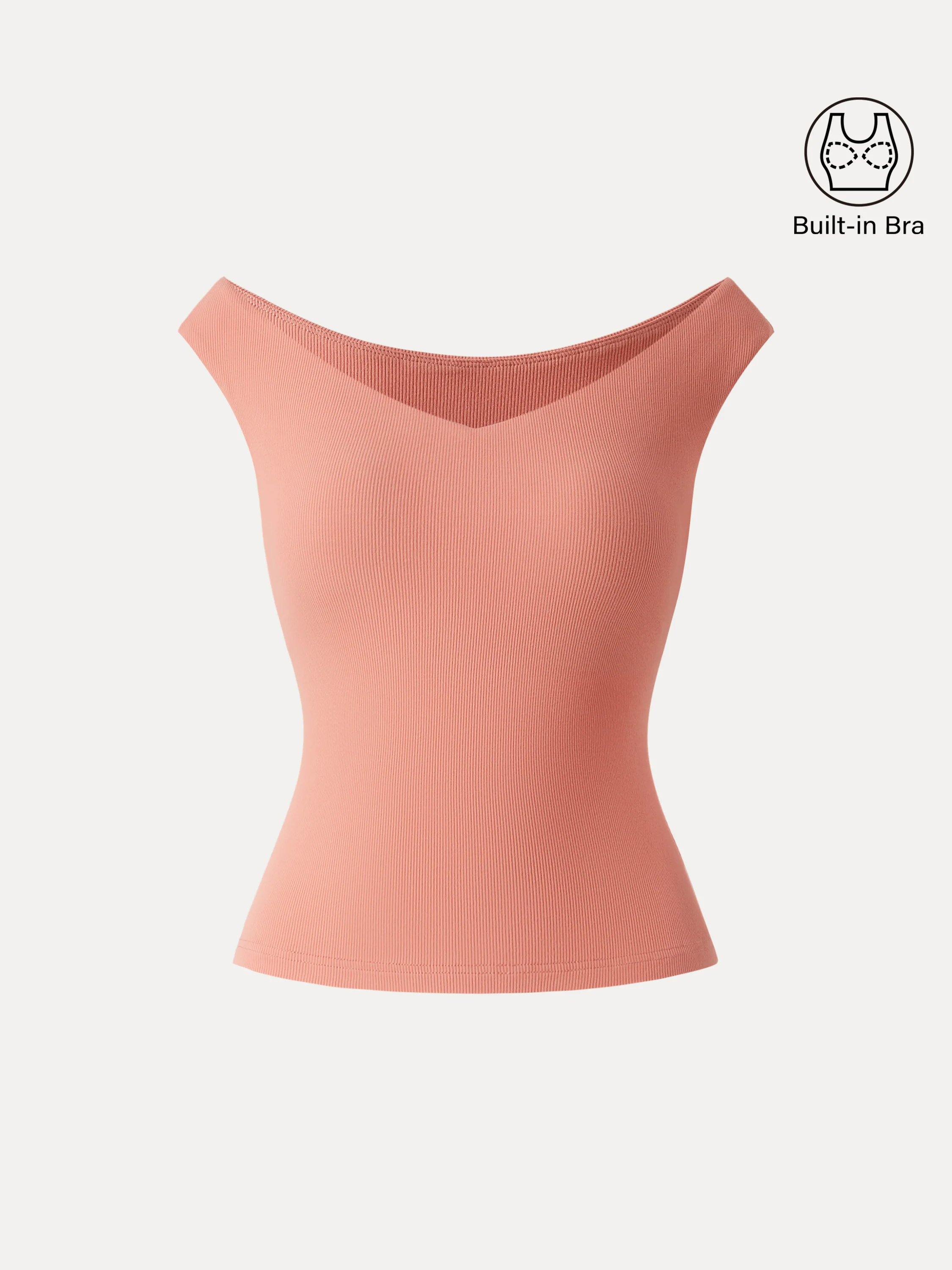 Essential V-neck New Airy Bra Top - Image 13