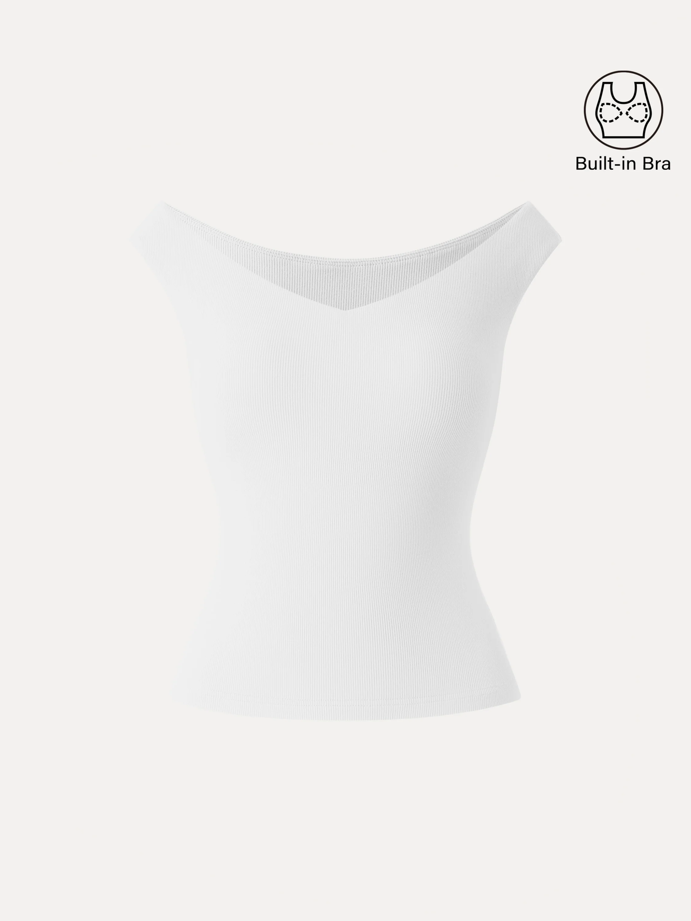 Essential V-neck New Airy Bra Top - Image 16
