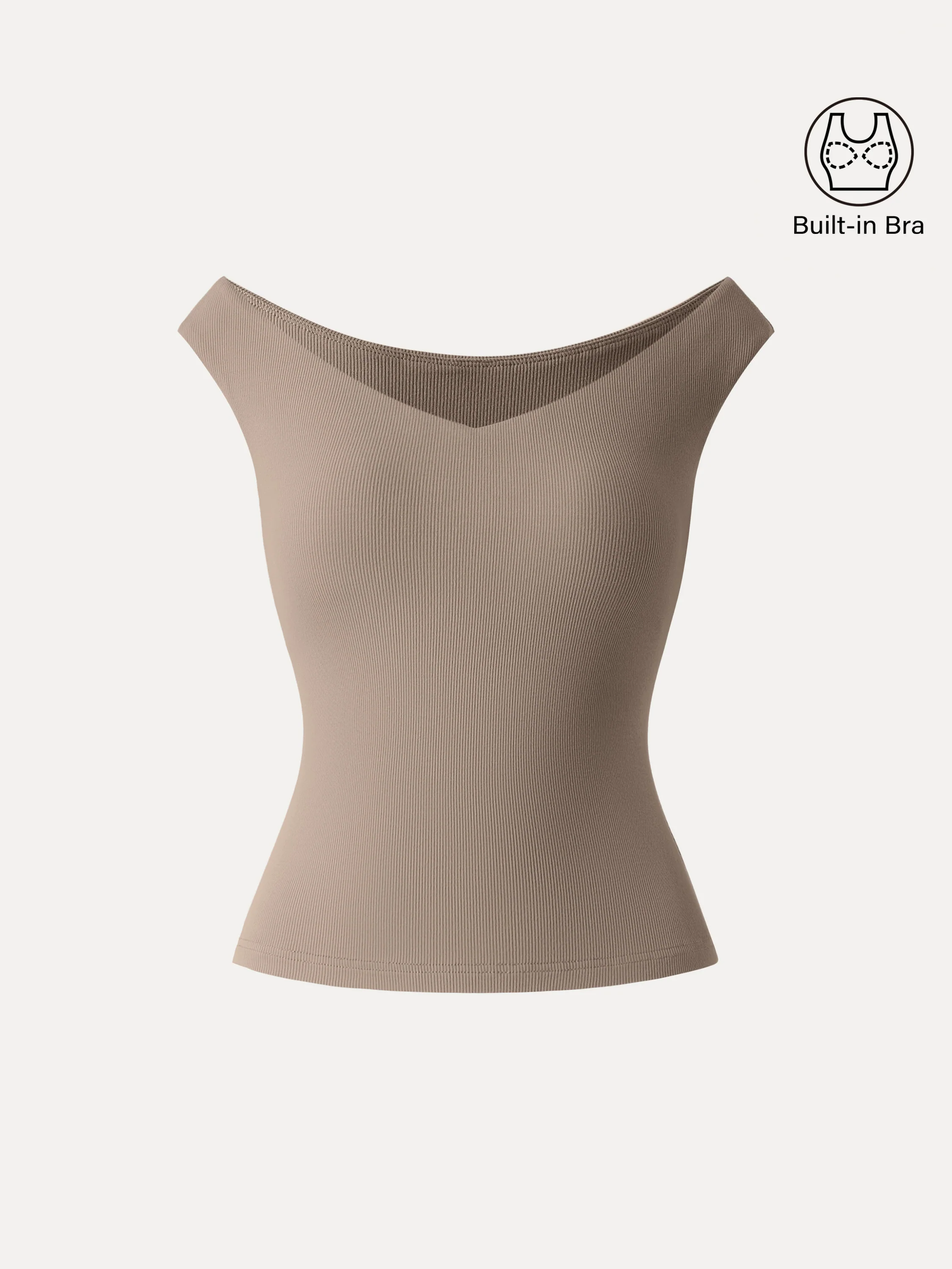 Essential V-neck New Airy Bra Top - Image 9