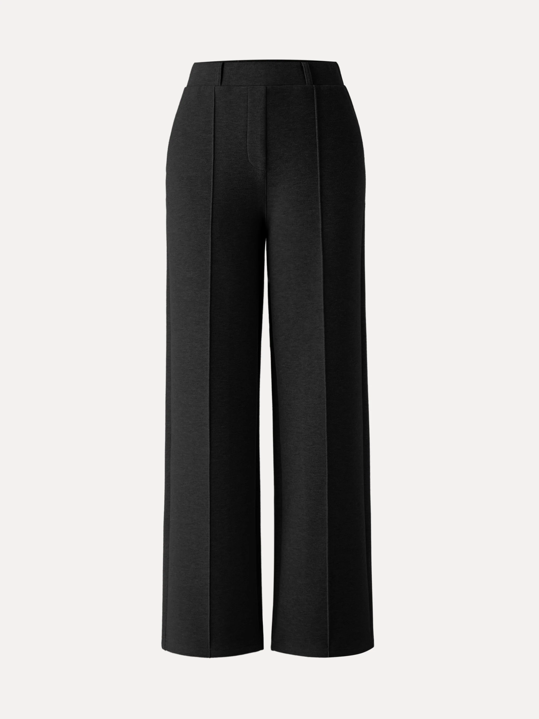 High Waisted Straight Leg Pull On Pant - Image 8