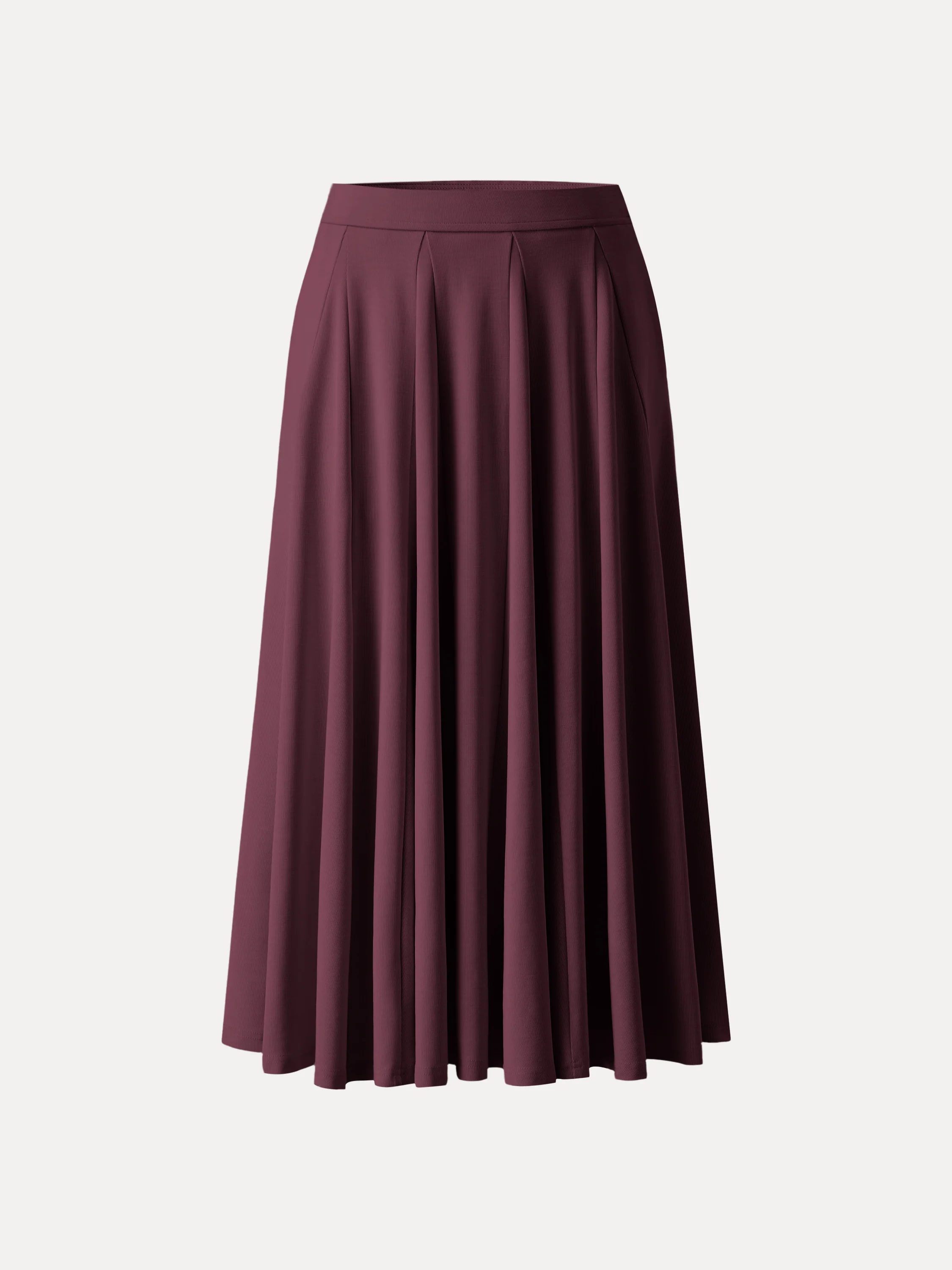Lyocell Blend Volume Skirt with Pockets - Image 12