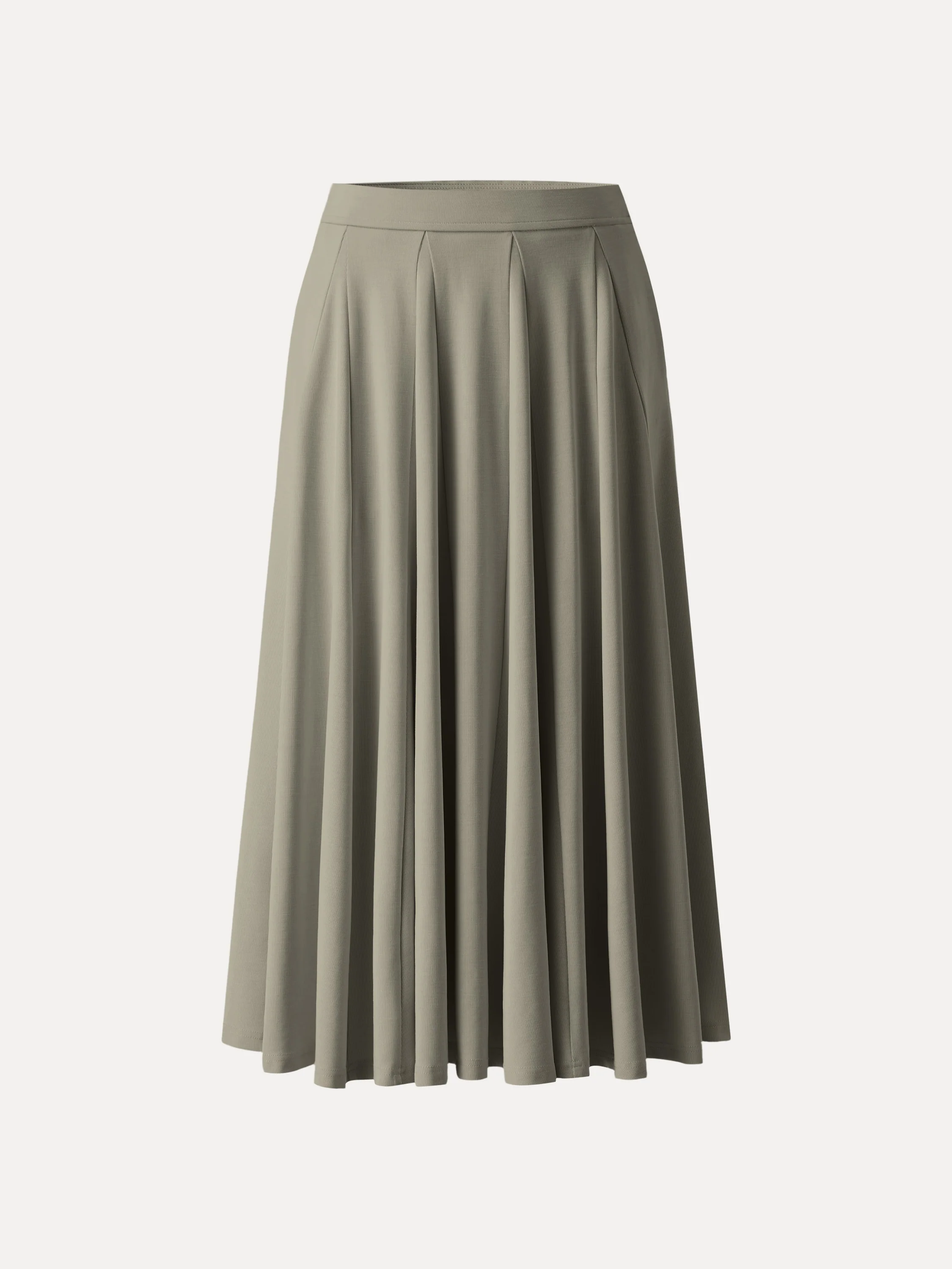 Lyocell Blend Volume Skirt with Pockets - Image 14