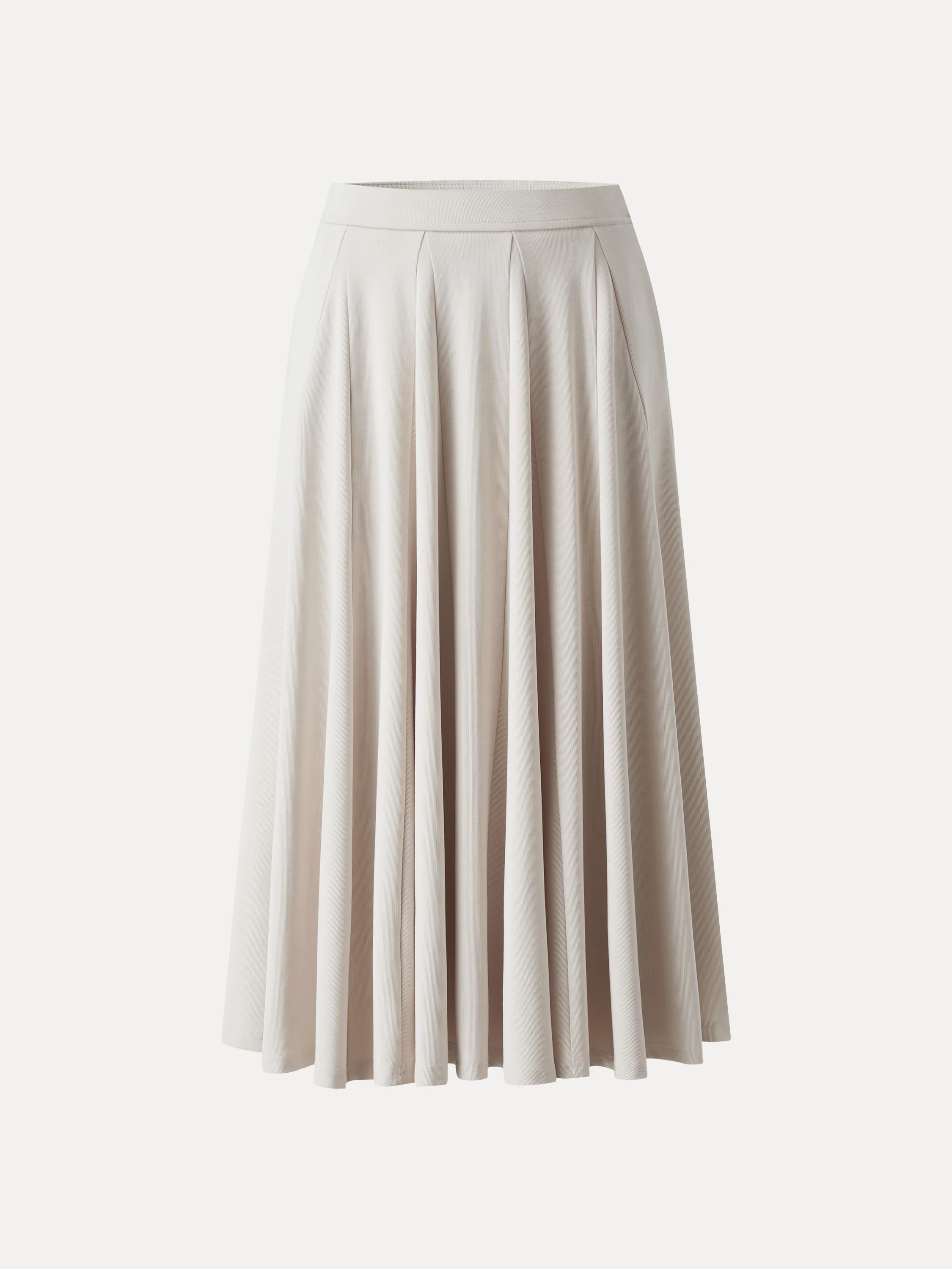 Lyocell Blend Volume Skirt with Pockets - Image 7