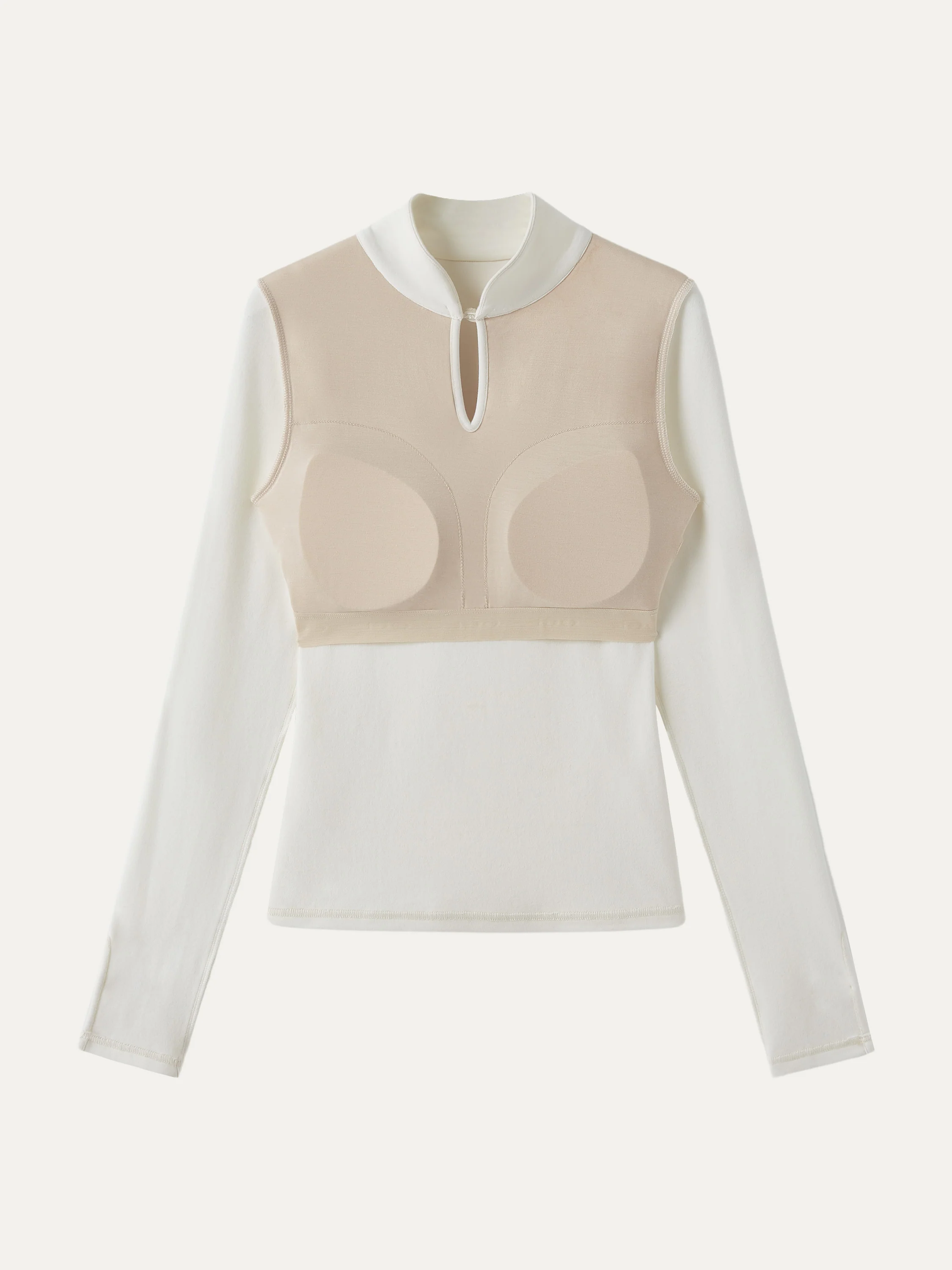 Mandarin Collar Frog Button Bra Top Limited Edition - Image 6