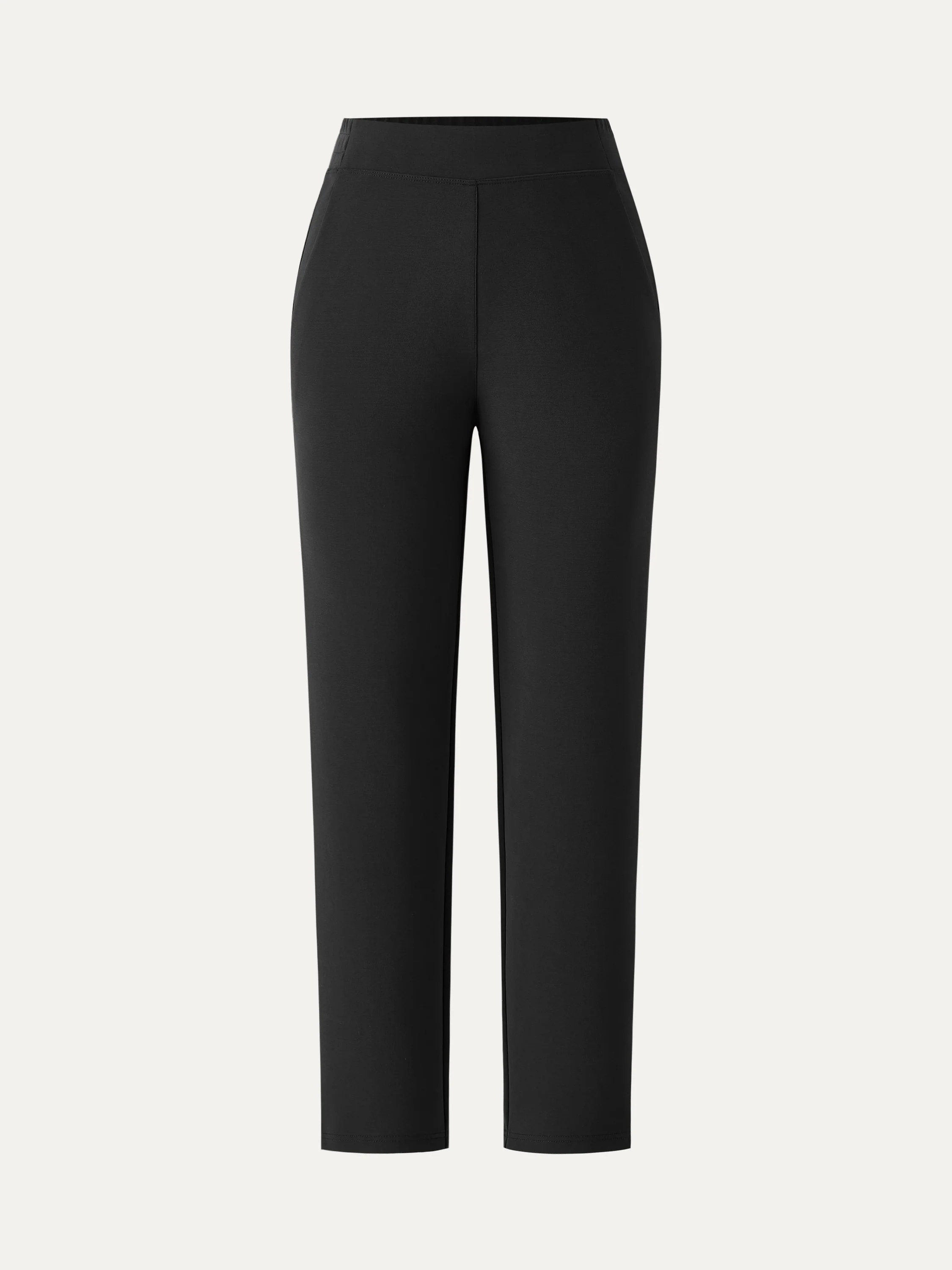 Mid Rise Pull-on Tapered Pant with Pockets - Image 7