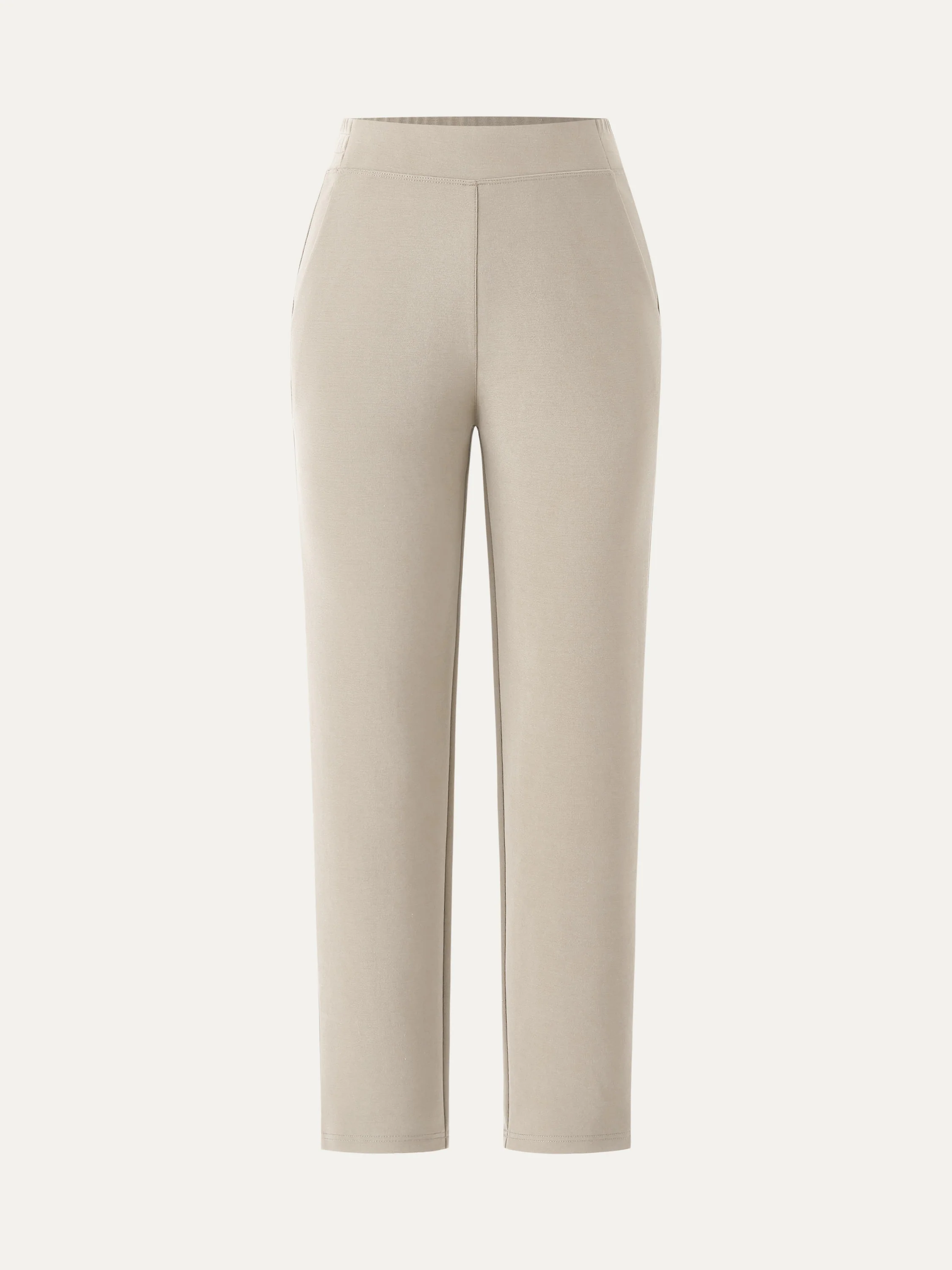 Mid Rise Pull-on Tapered Pant with Pockets - Image 8