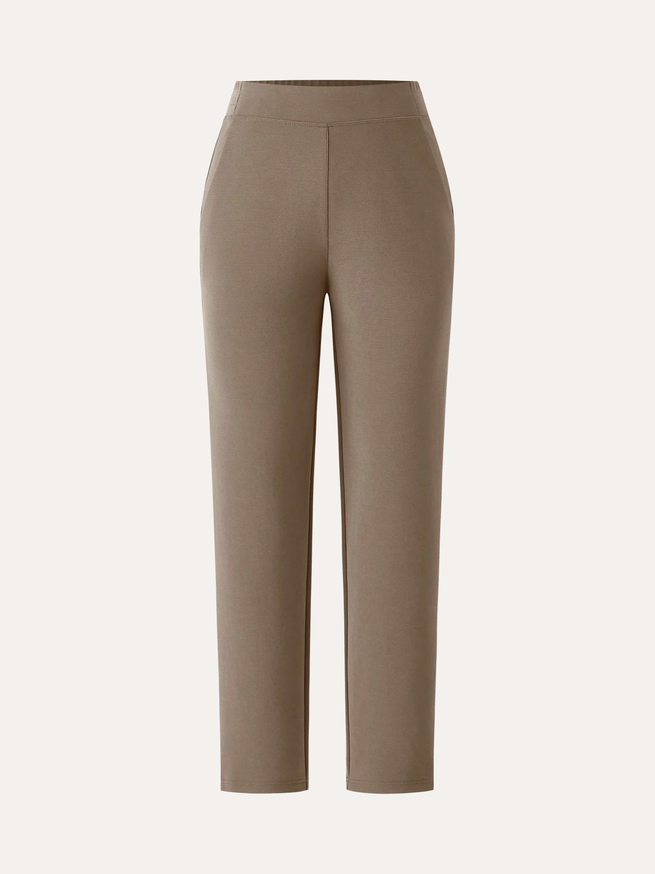 Mid Rise Pull-on Tapered Pant with Pockets - Image 9
