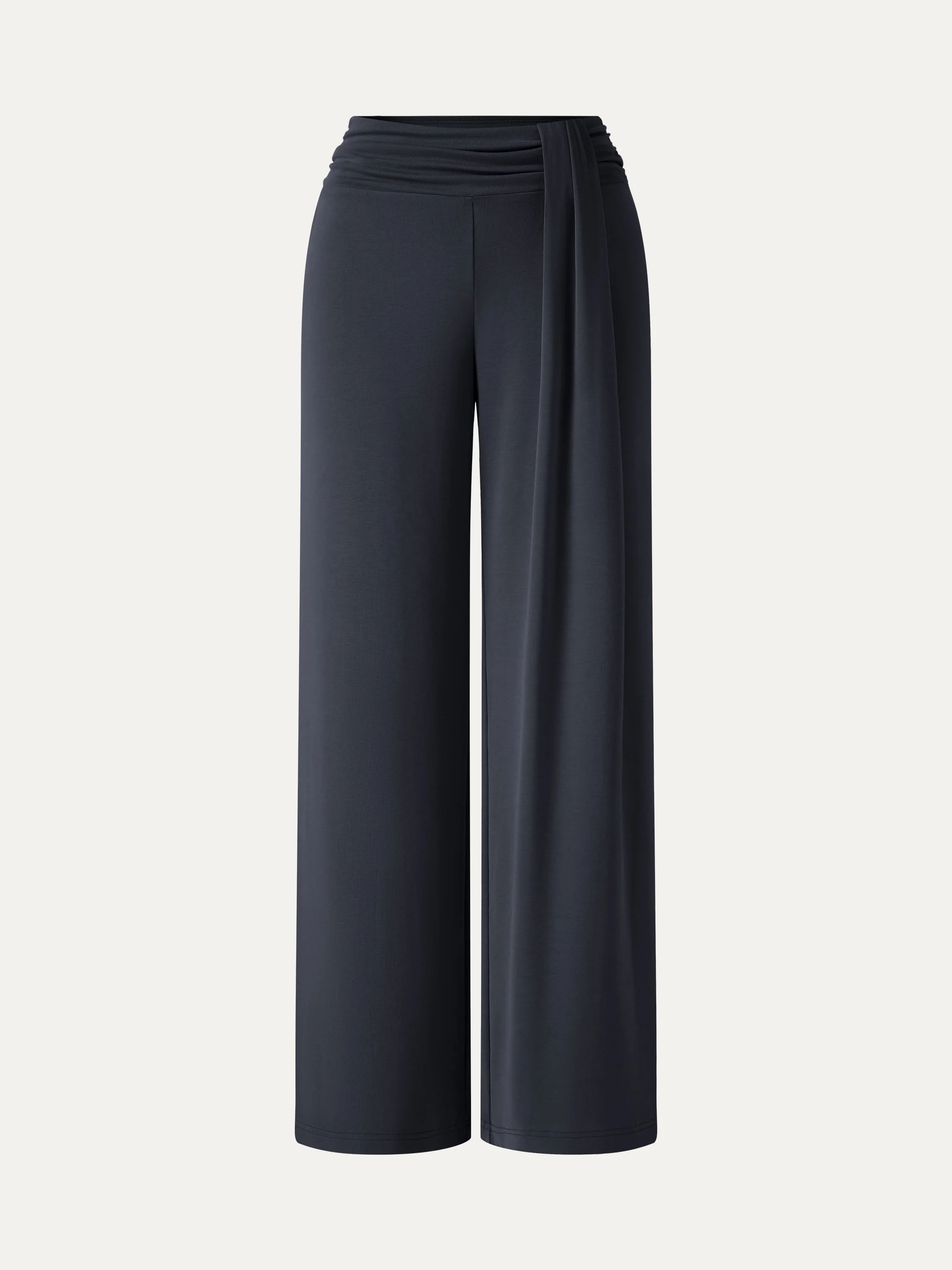 Mid-Rise Relaxed Wide-Leg Lounge Pants - Image 10