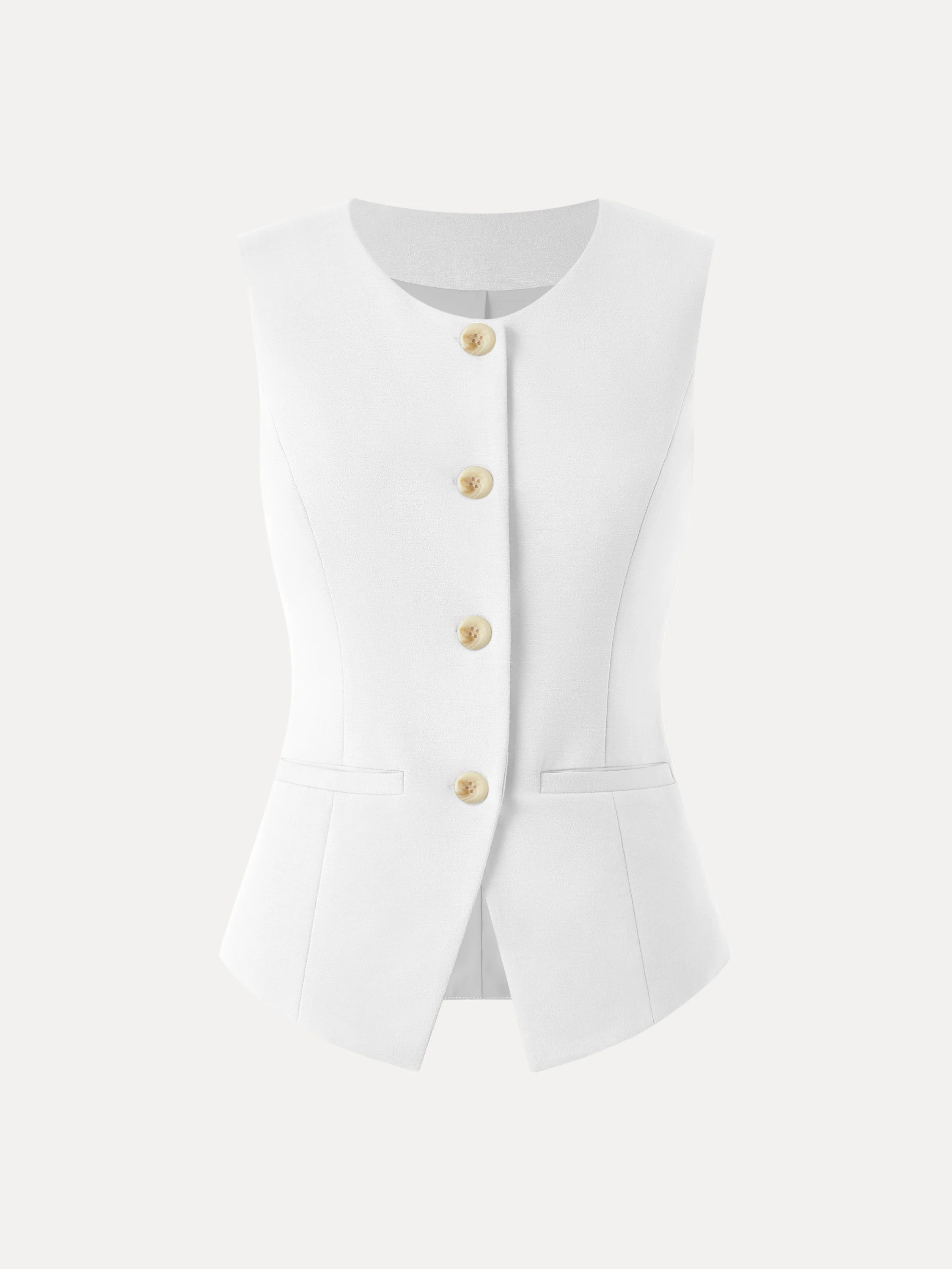 Office Staple Waistcoat with Pockets - Image 8