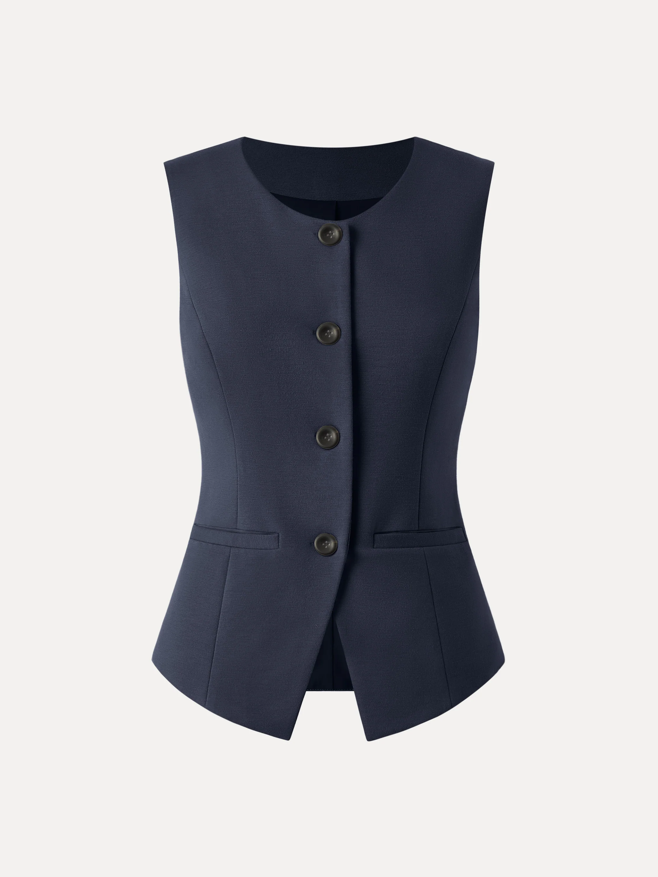Office Staple Waistcoat with Pockets - Image 9