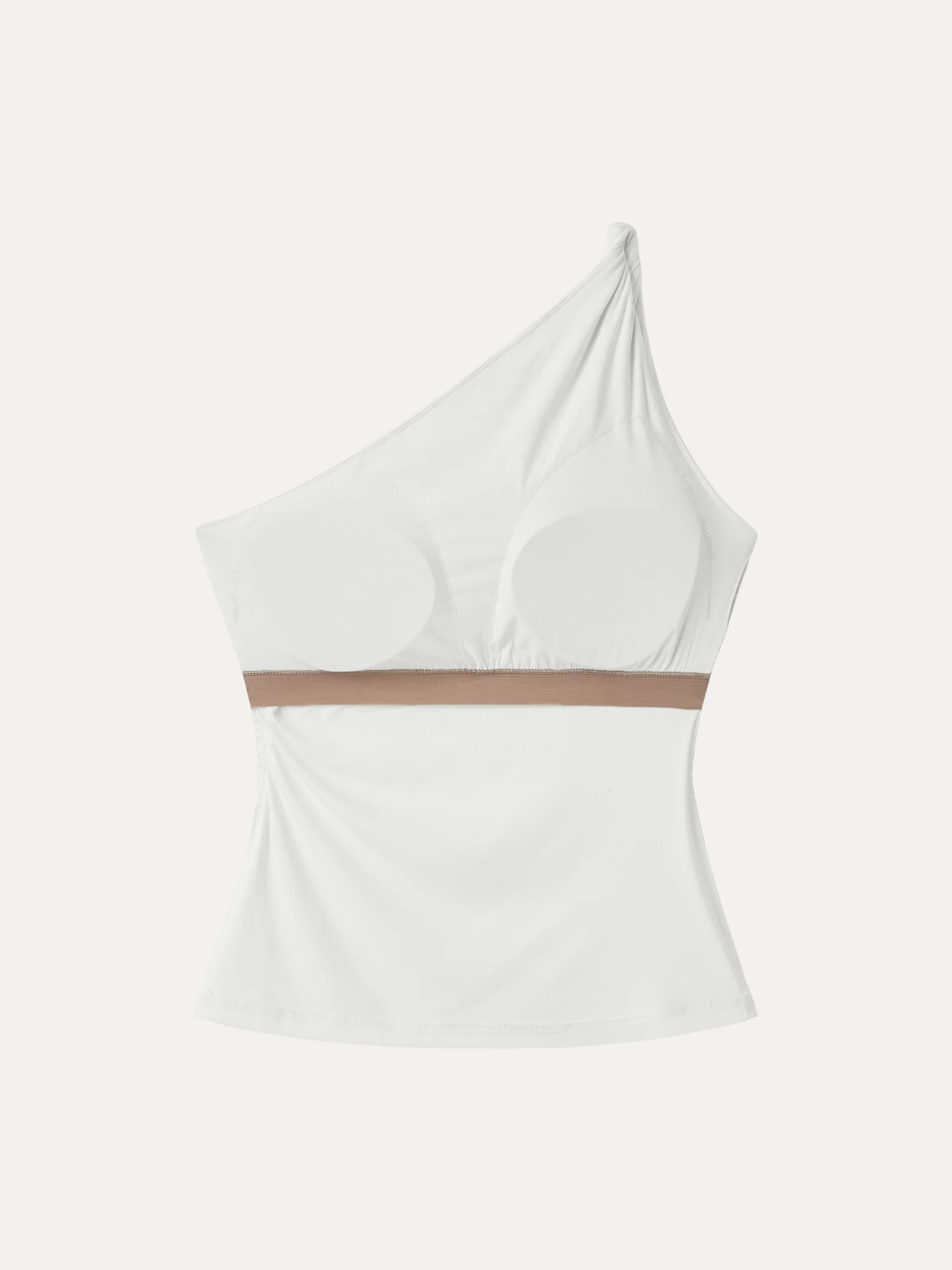 One Shoulder Twisted Bra Tank - Image 6