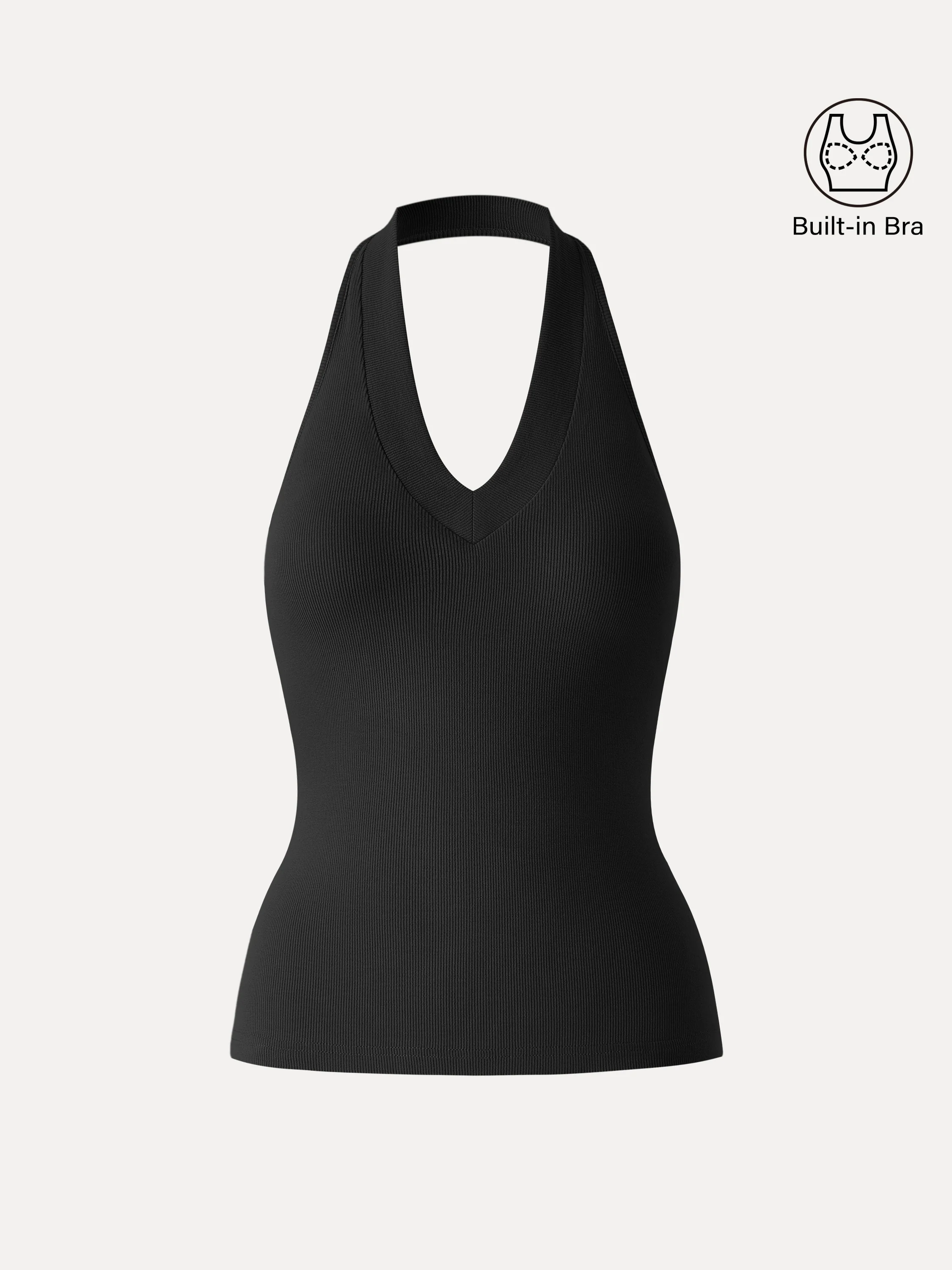 Plantive Halter Neck Open Back Bra Tank - Image 10