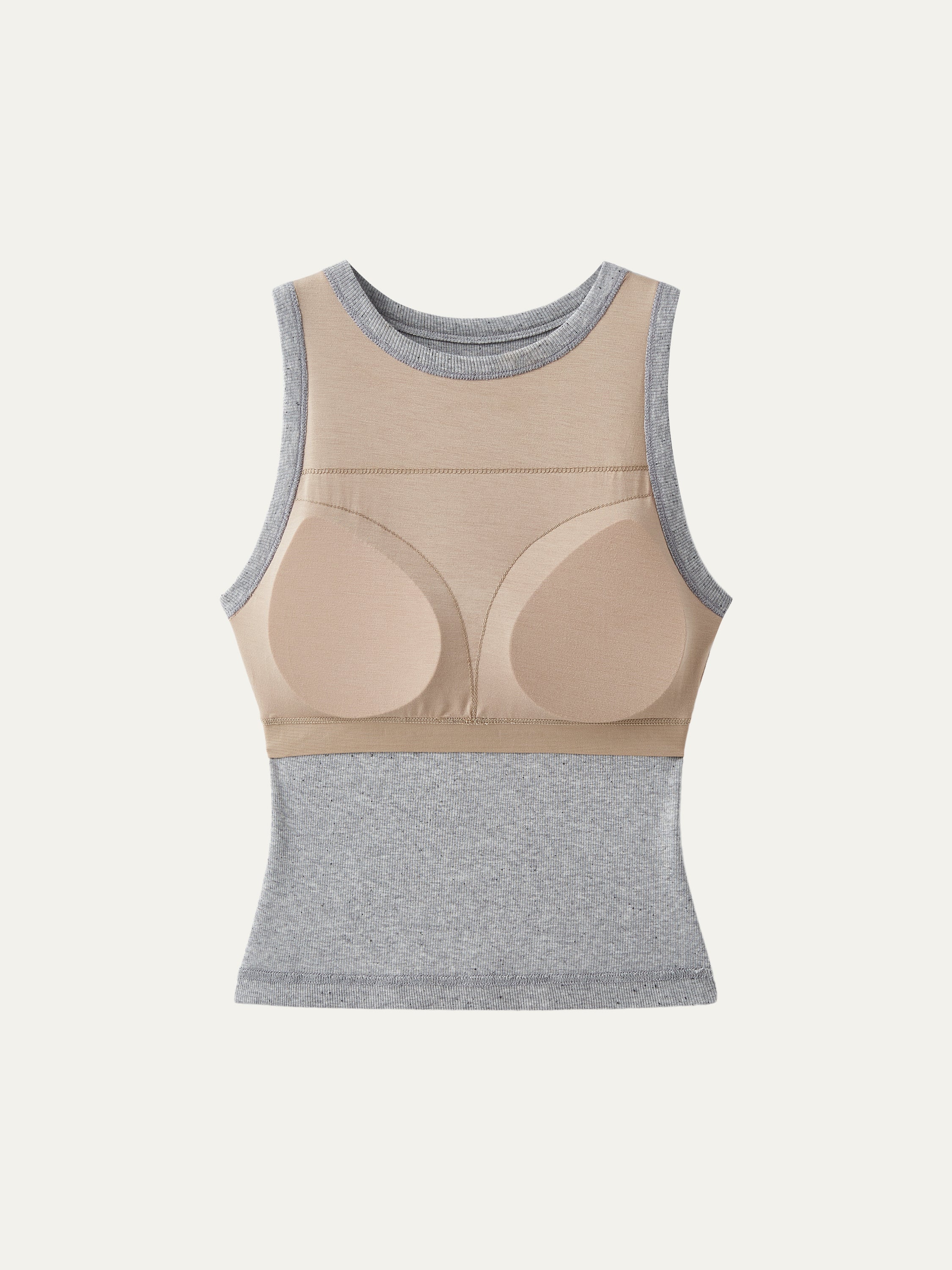 Crewneck Cotton New Airy Bra Tank - Image 6