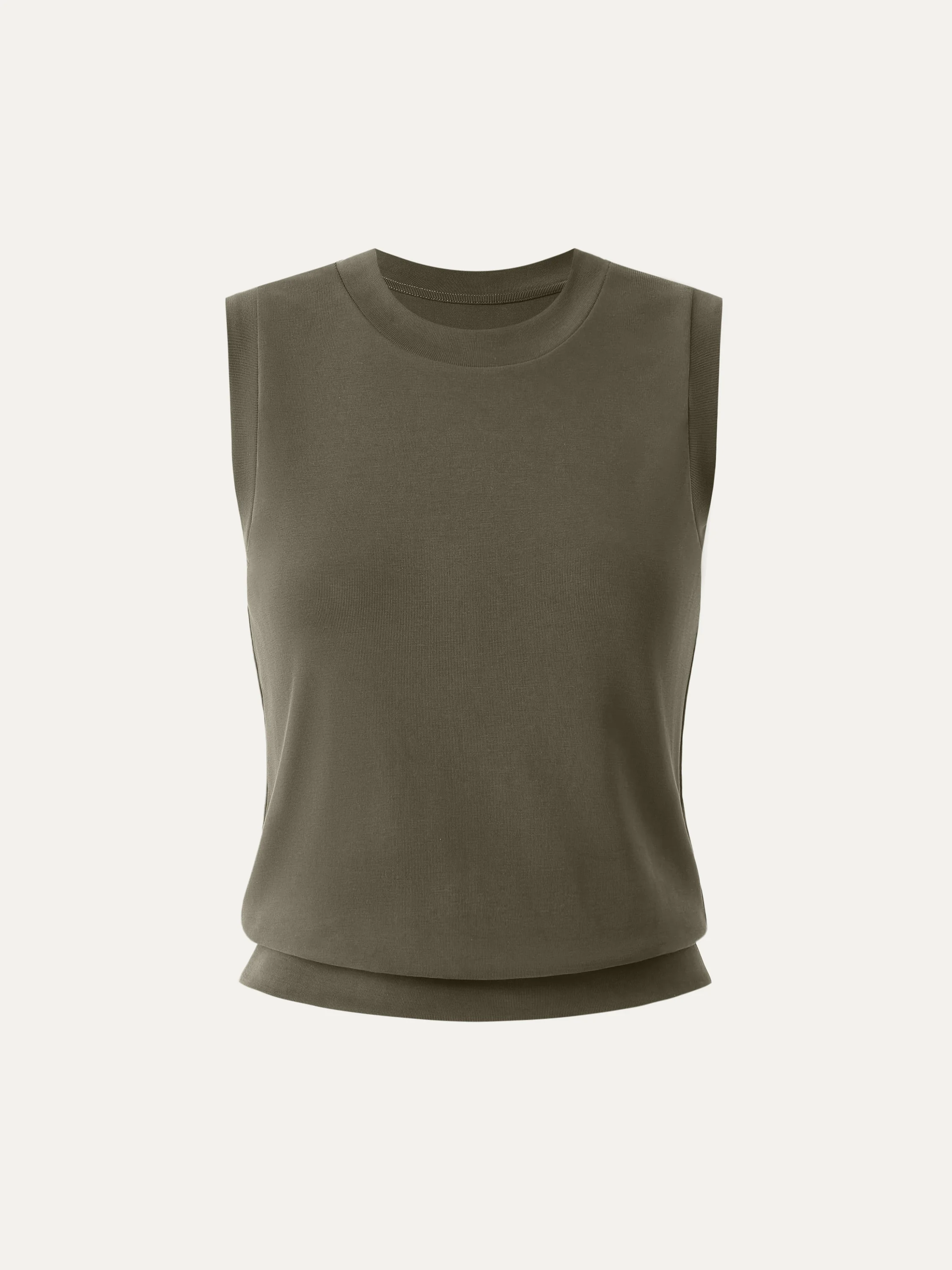 Sandwashed Crew Neck Top - Image 12